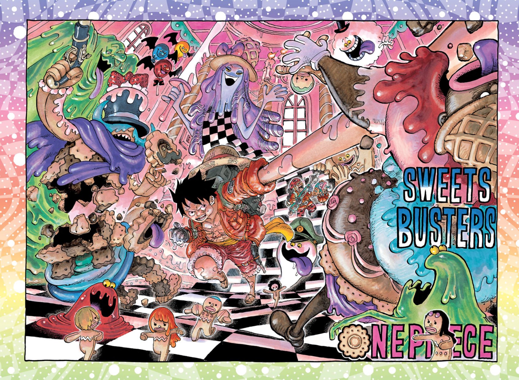 One Piece Color Spread Wallpapers Wallpaper Cave