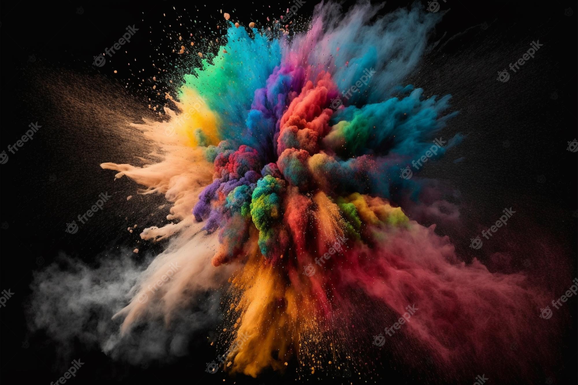 Colorful Explosion Wallpapers Wallpaper Cave