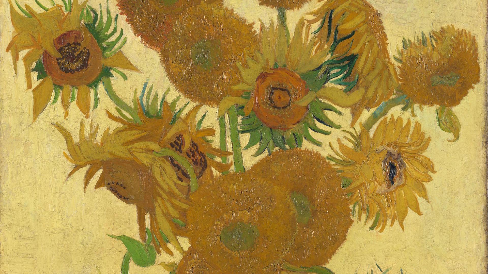 Van Gogh Sunflowers Wallpapers Wallpaper Cave