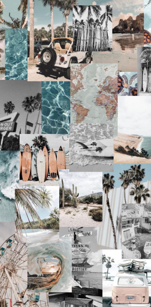 Collage Aesthetic Summer Wallpapers Wallpaper Cave