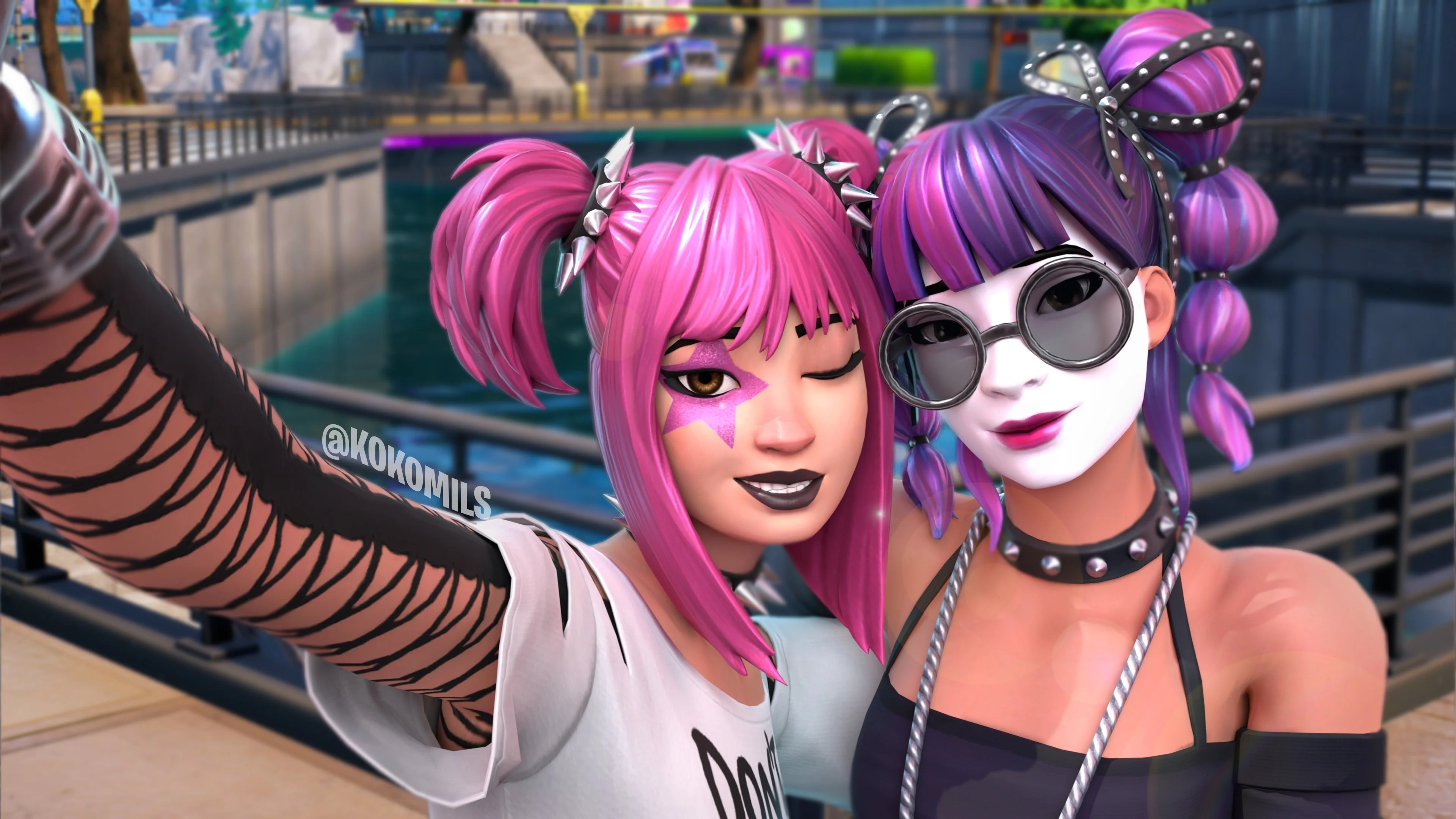 Drop Dee Fortnite Wallpapers Wallpaper Cave