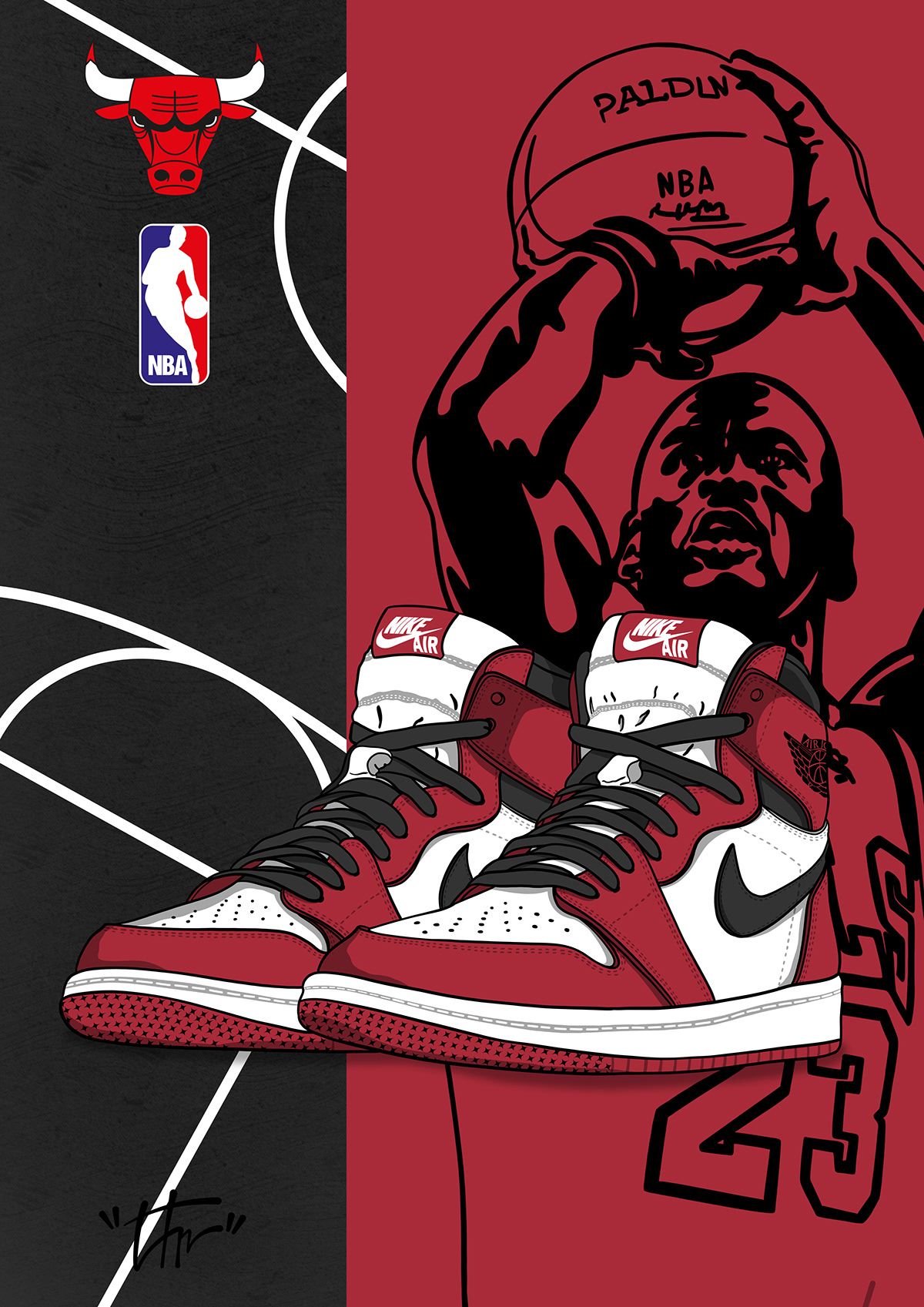 Air Jordan Chicago Wallpapers Wallpaper Cave