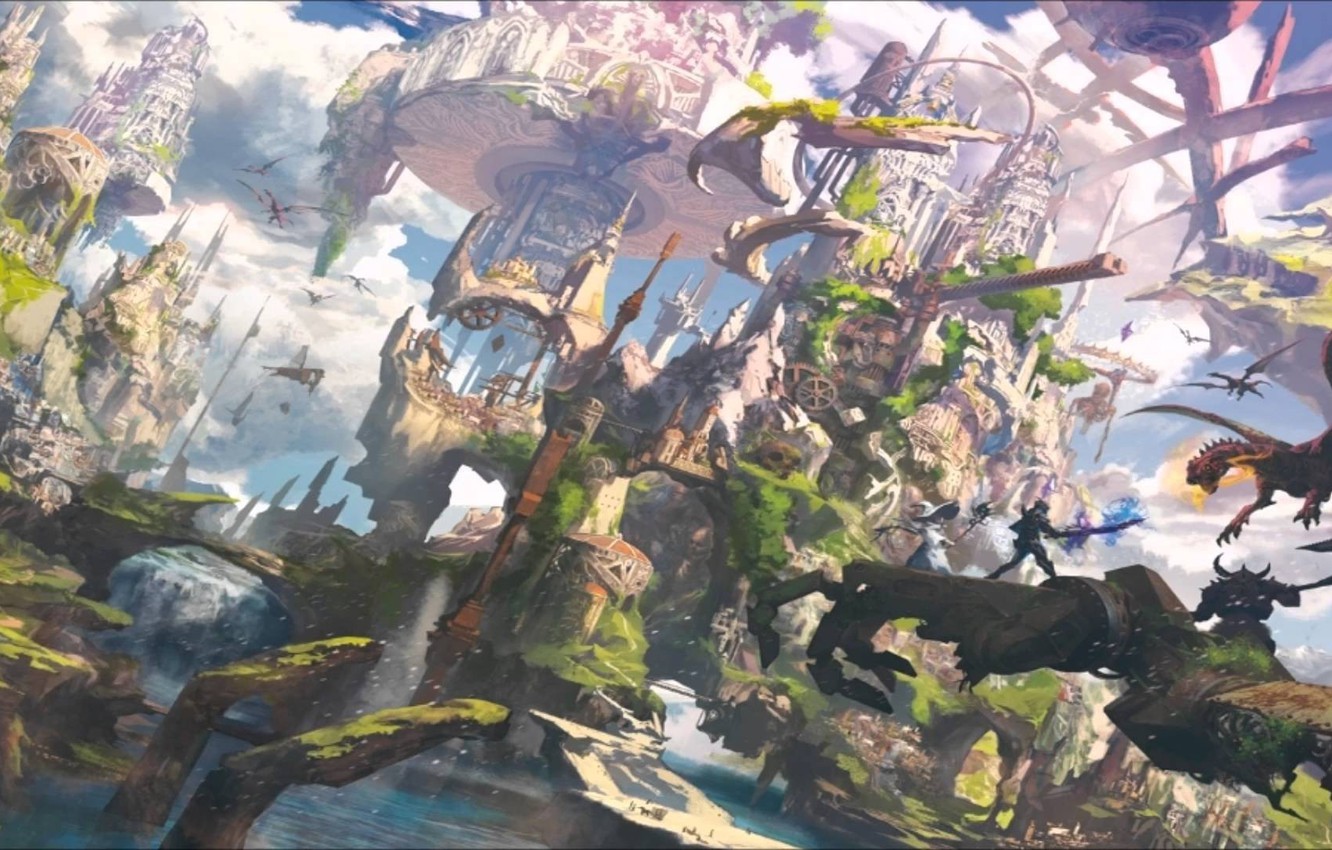 Fantasy World Anime Wallpapers Wallpaper Cave