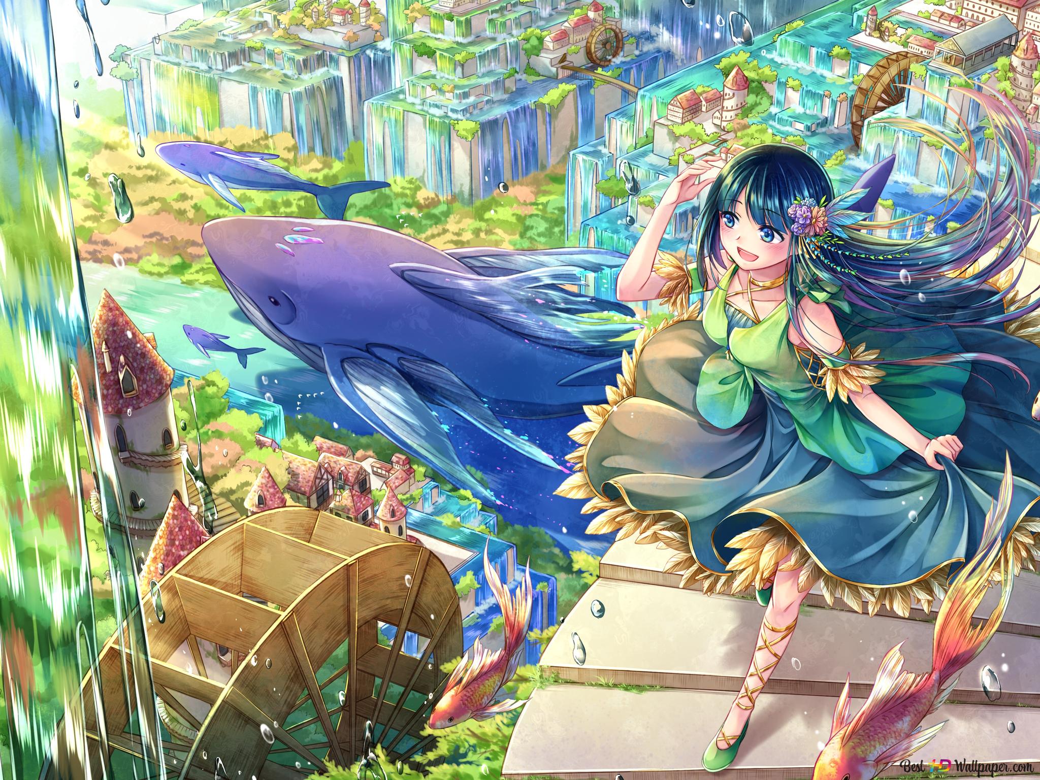 Fantasy World Anime Wallpapers Wallpaper Cave