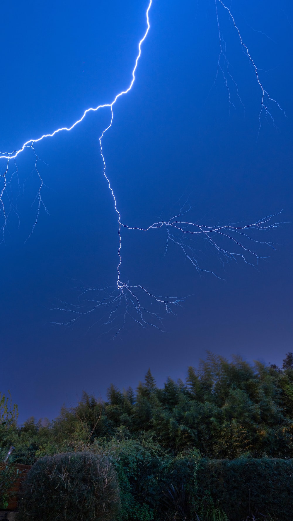 Blue Lightning Aesthetic Wallpapers Wallpaper Cave