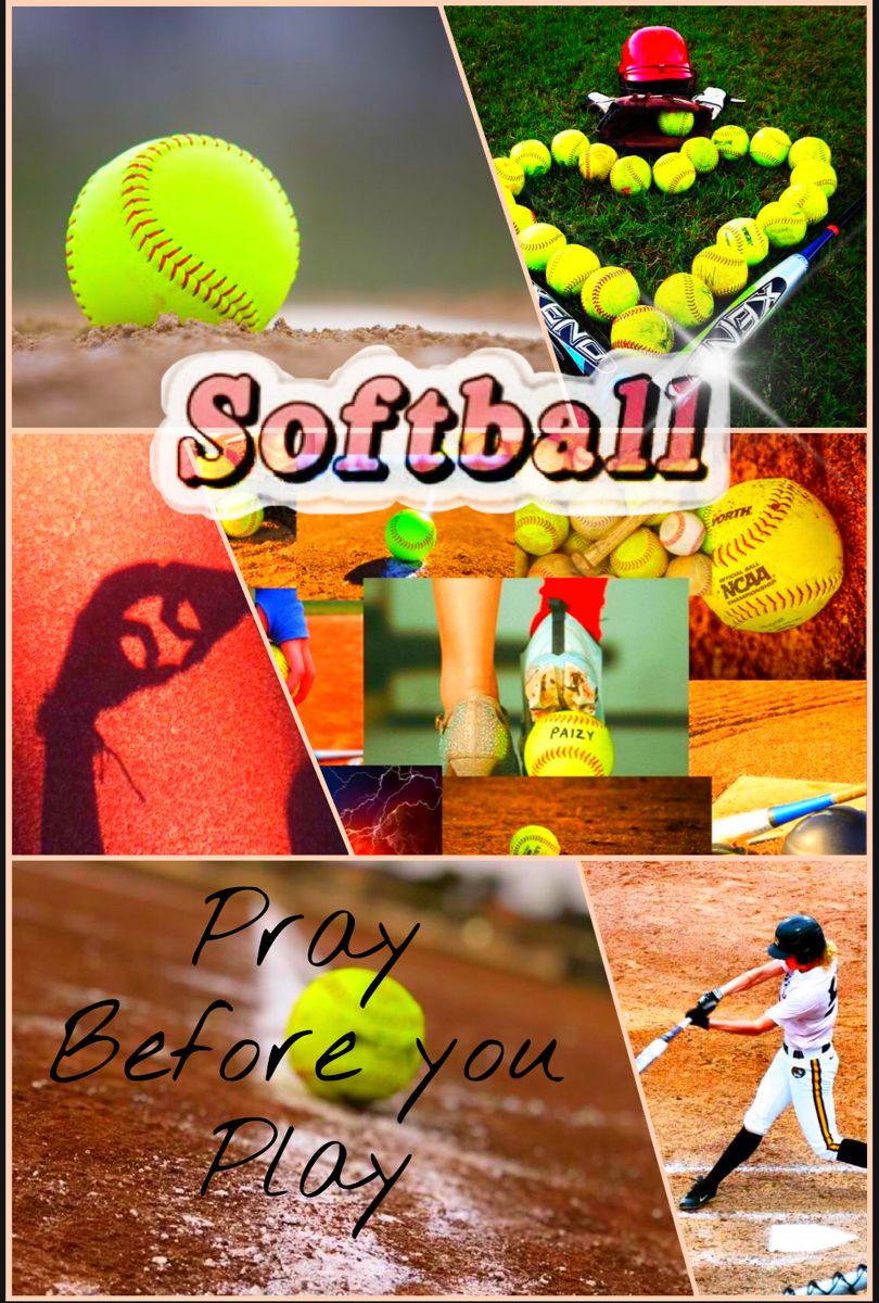 Softball Collage Wallpapers Wallpaper Cave