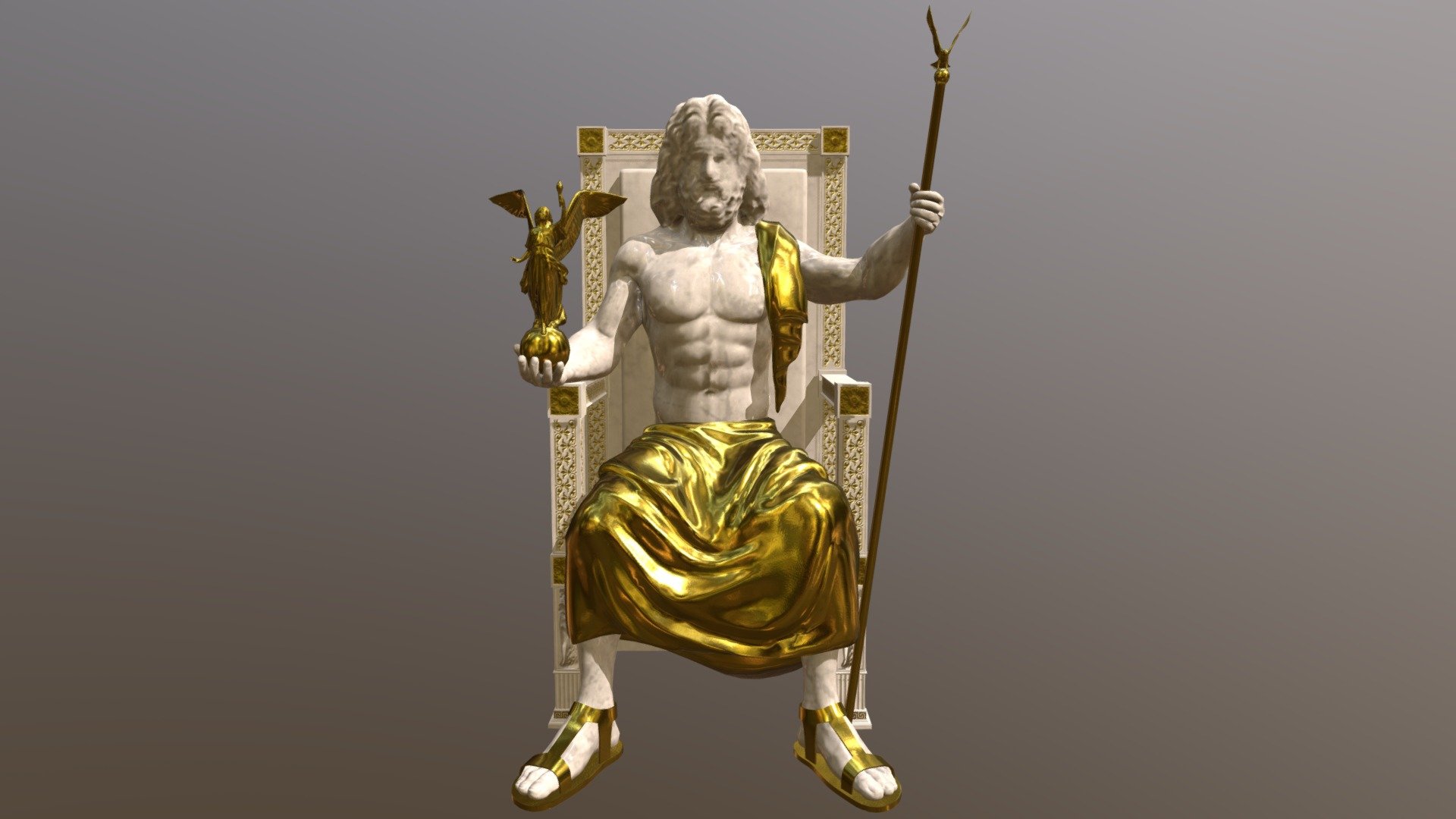 Statue Of Zeus Wallpapers Wallpaper Cave