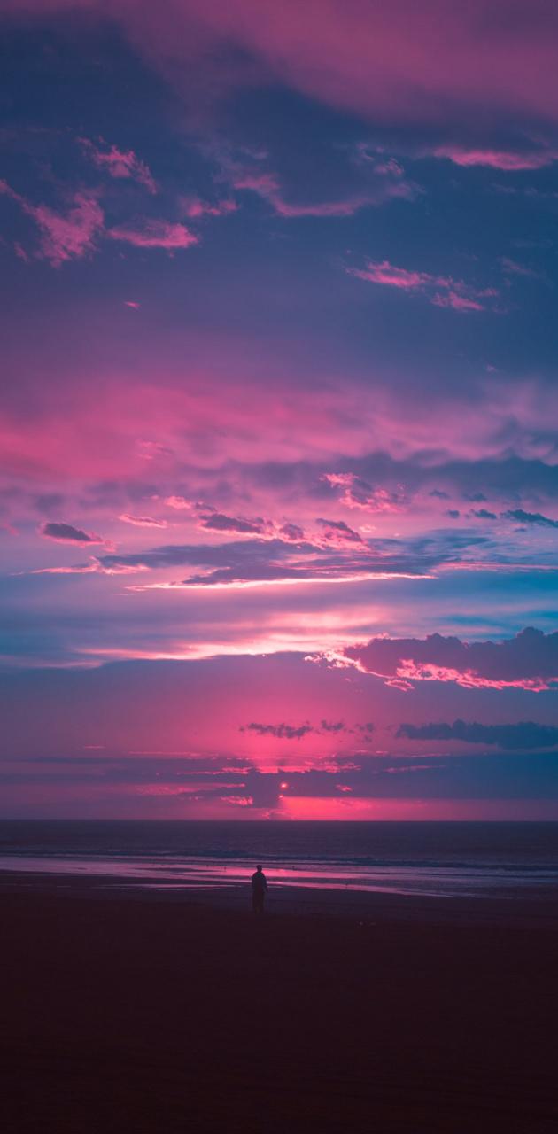Pink And Blue Sky Wallpapers Wallpaper Cave