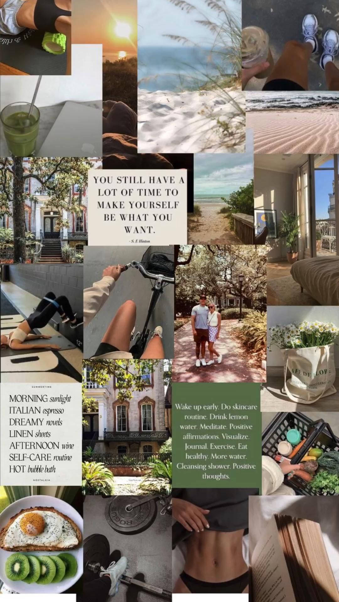 Morning Collage Wallpapers Wallpaper Cave