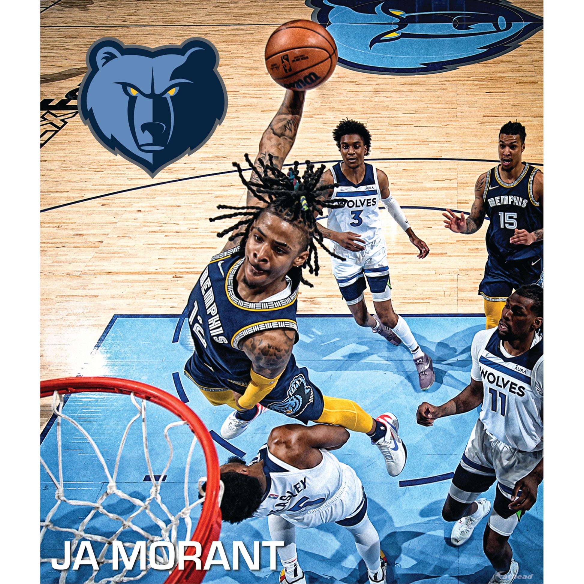 Ja Morant Poster Wallpapers Wallpaper Cave
