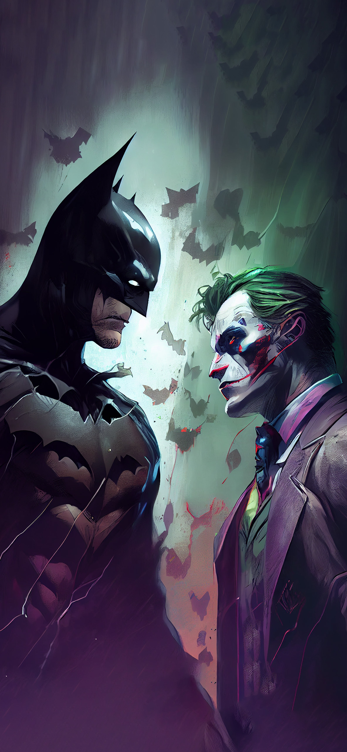 Batman And The Joker Wallpapers Wallpaper Cave