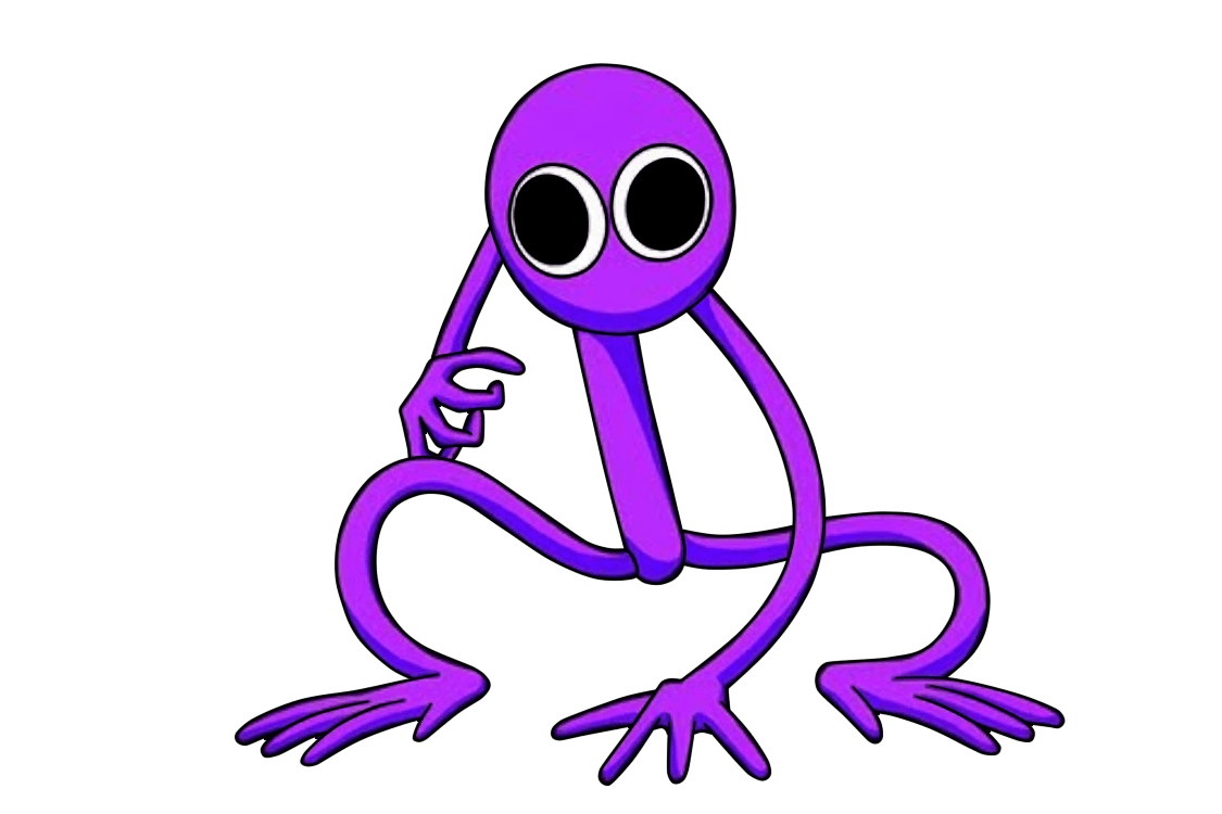 Purple Rainbow Friends Wallpapers Wallpaper Cave