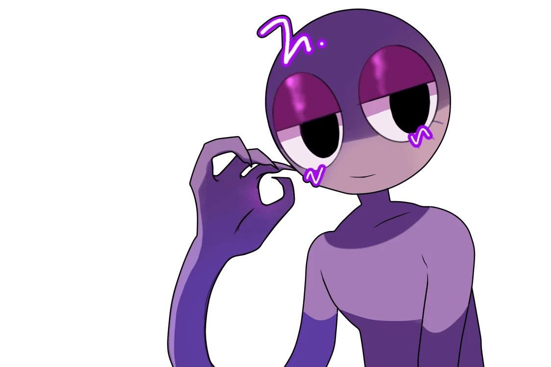 Purple Rainbow Friends Wallpapers Wallpaper Cave