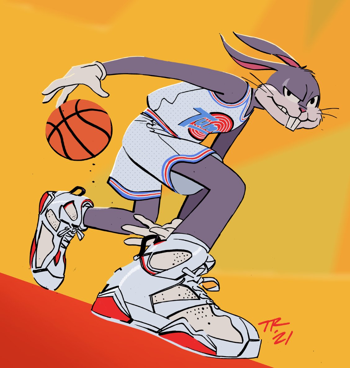 Bugs Bunny Basketball Wallpapers Wallpaper Cave