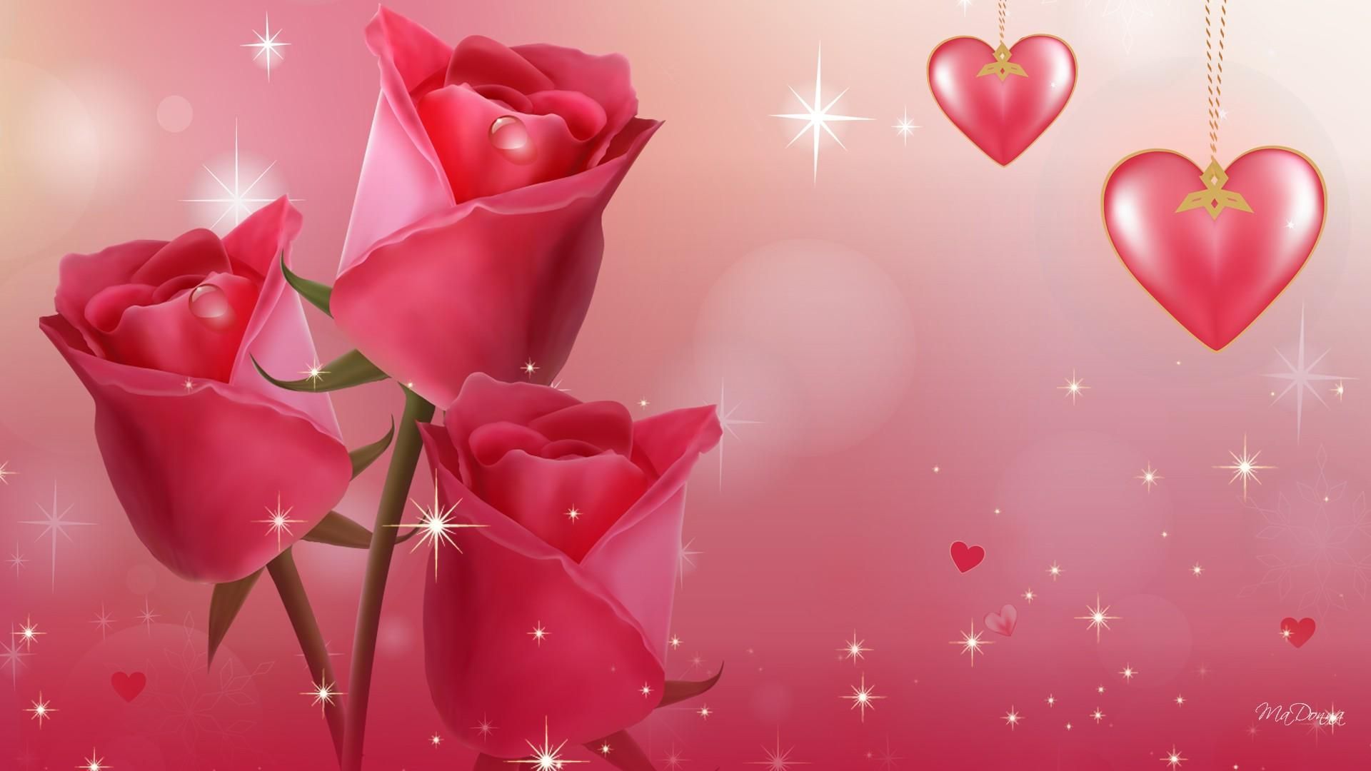 Romantic Flowers Wallpapers Wallpaper Cave