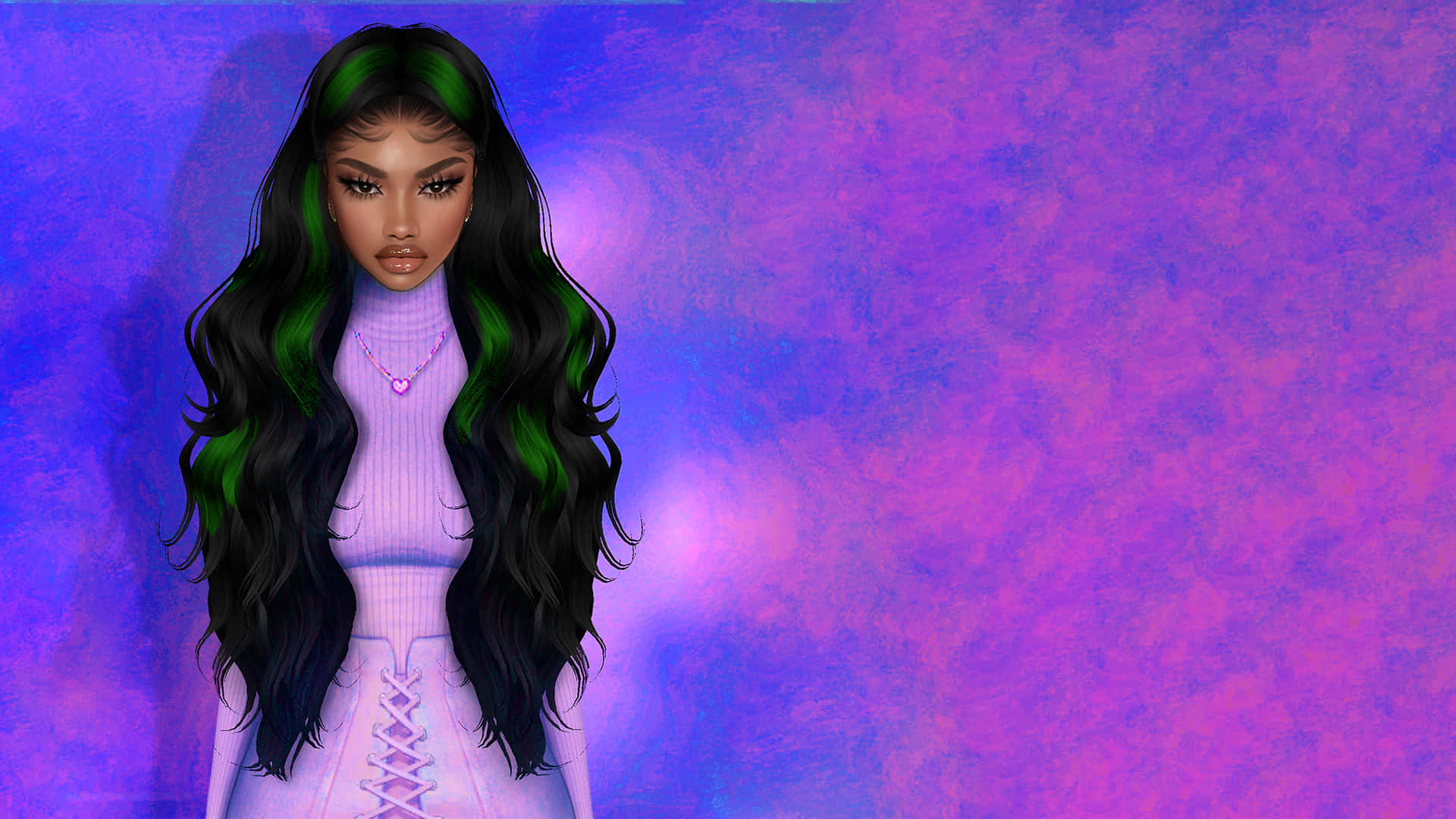 Black IMVU Girls Wallpapers Wallpaper Cave