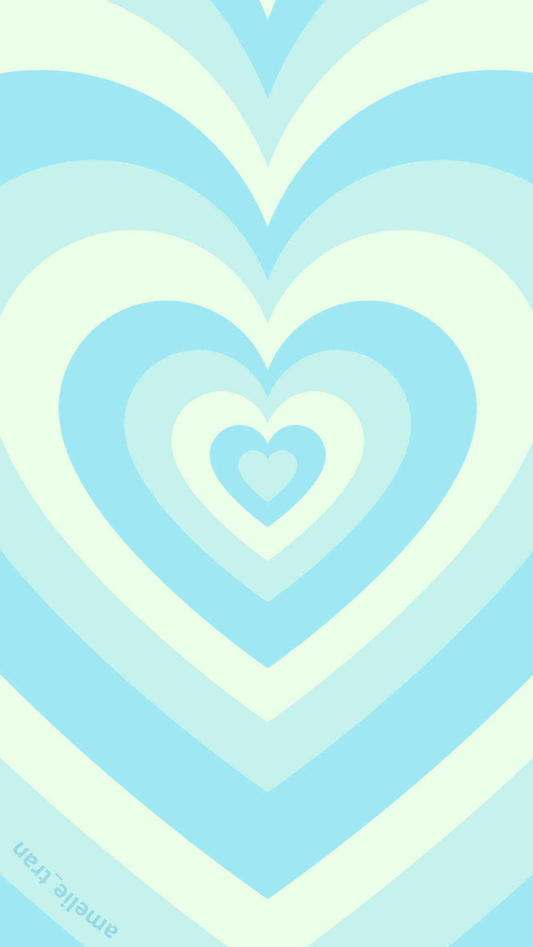Light Blue Heart Wallpapers Wallpaper Cave