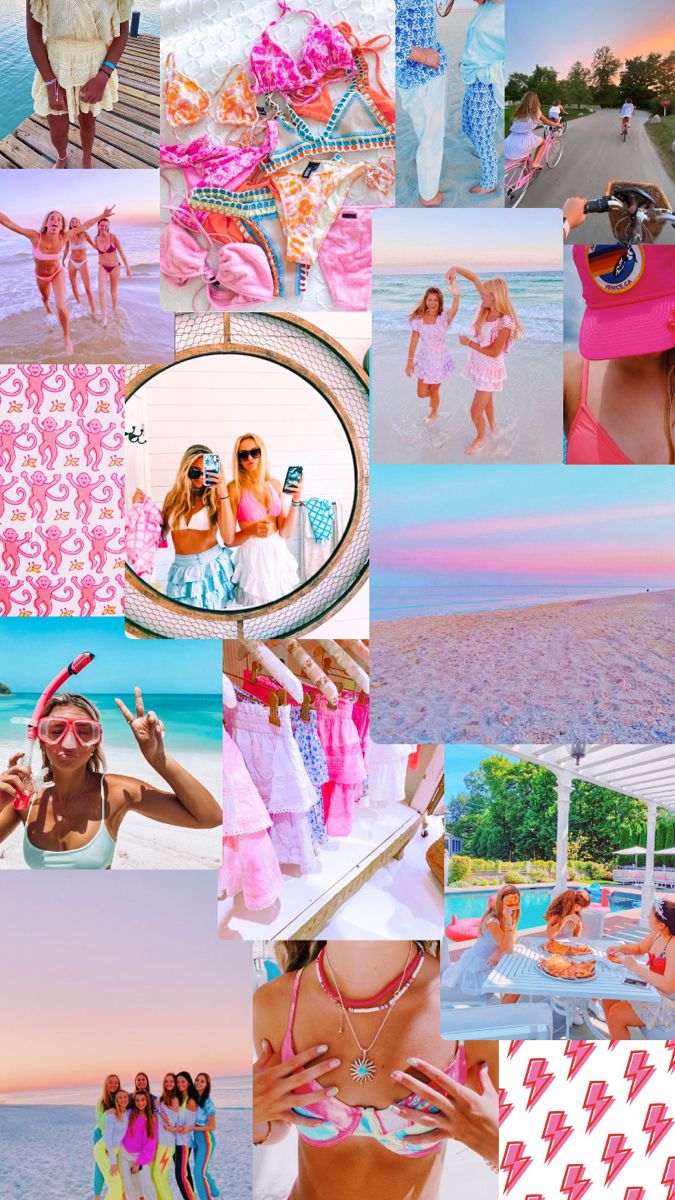 Pink Preppy Summer Wallpapers Wallpaper Cave