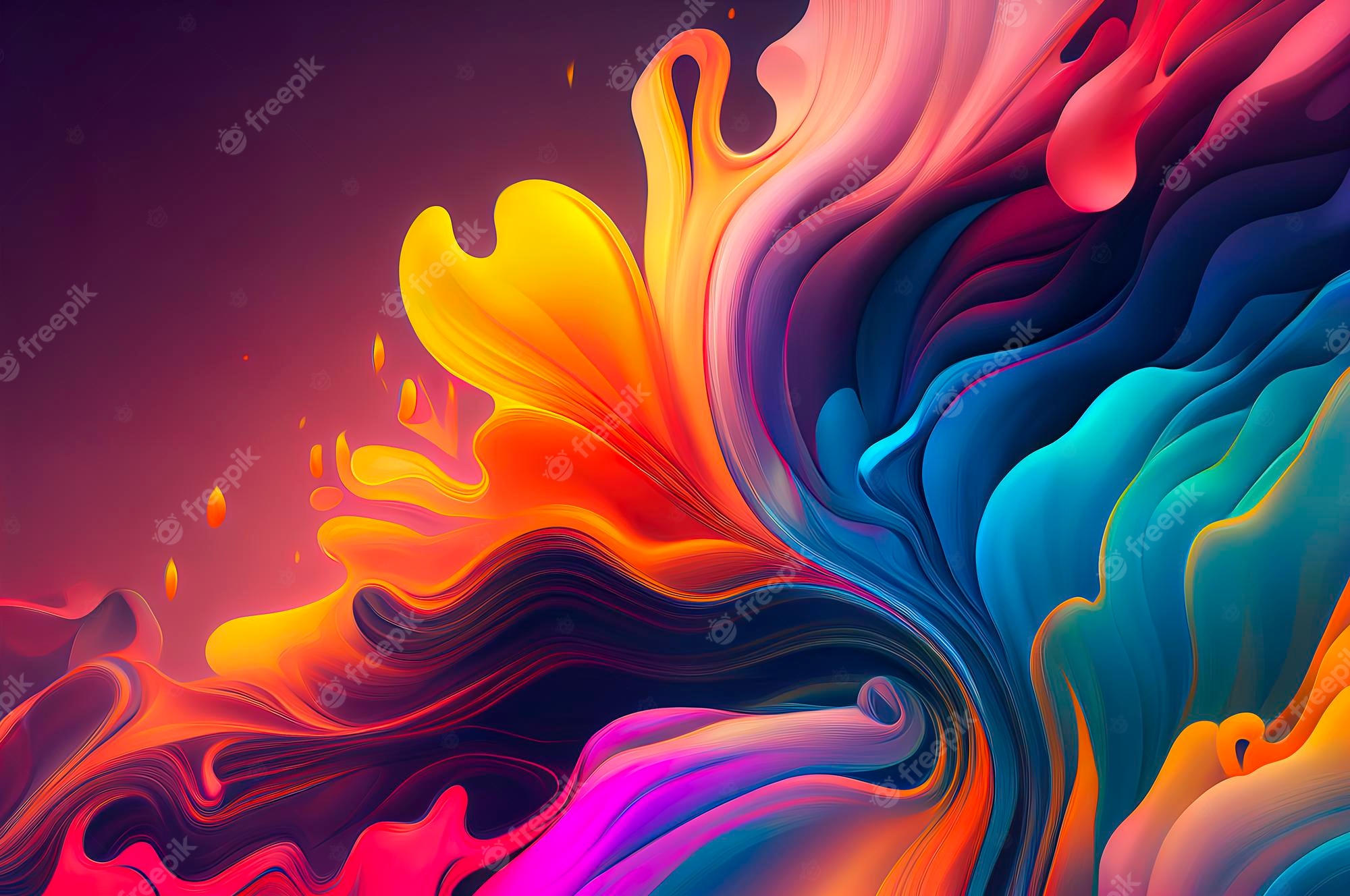 Multiple Colours Wallpapers Wallpaper Cave