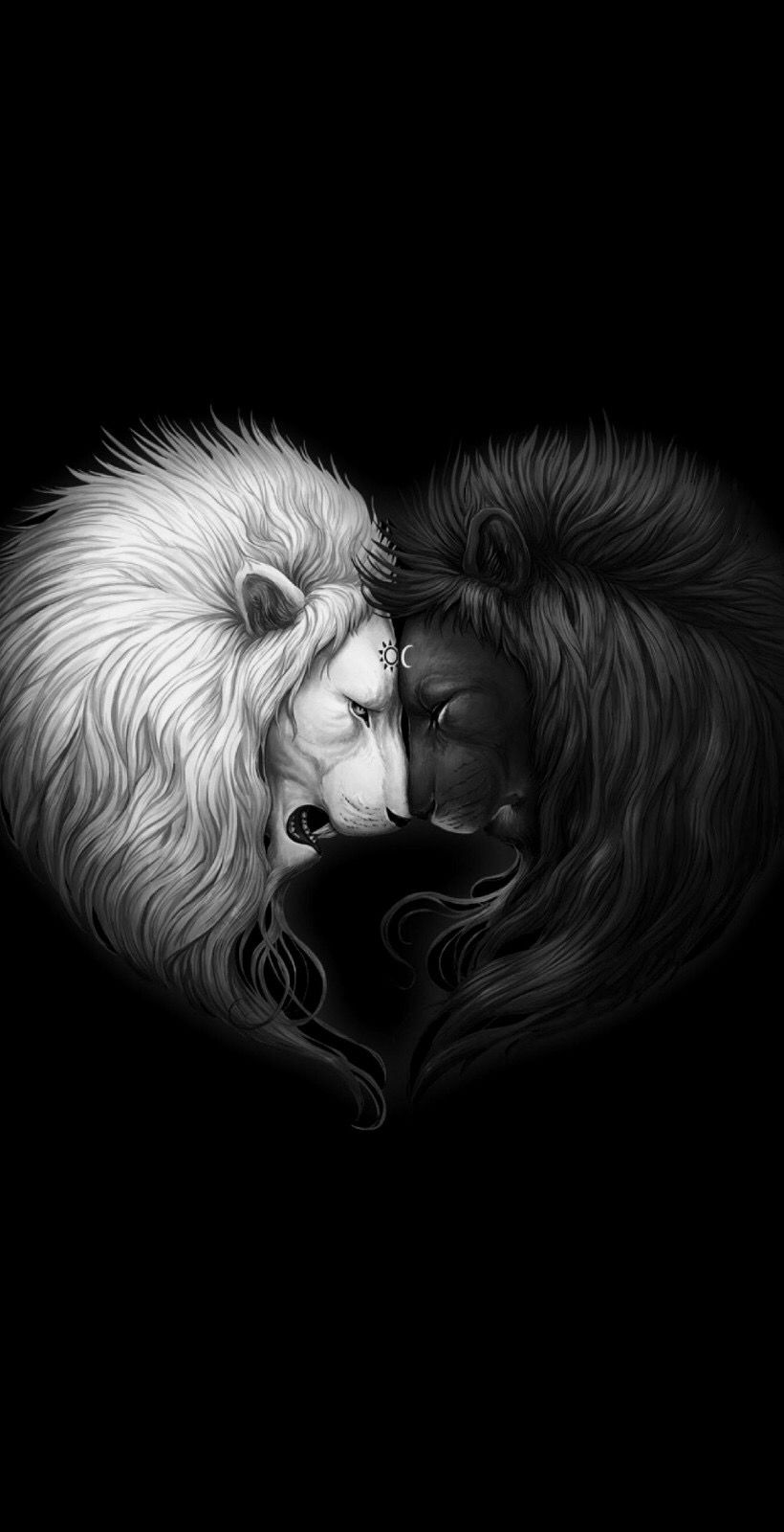 Lion And Wolf Wallpapers Wallpaper Cave