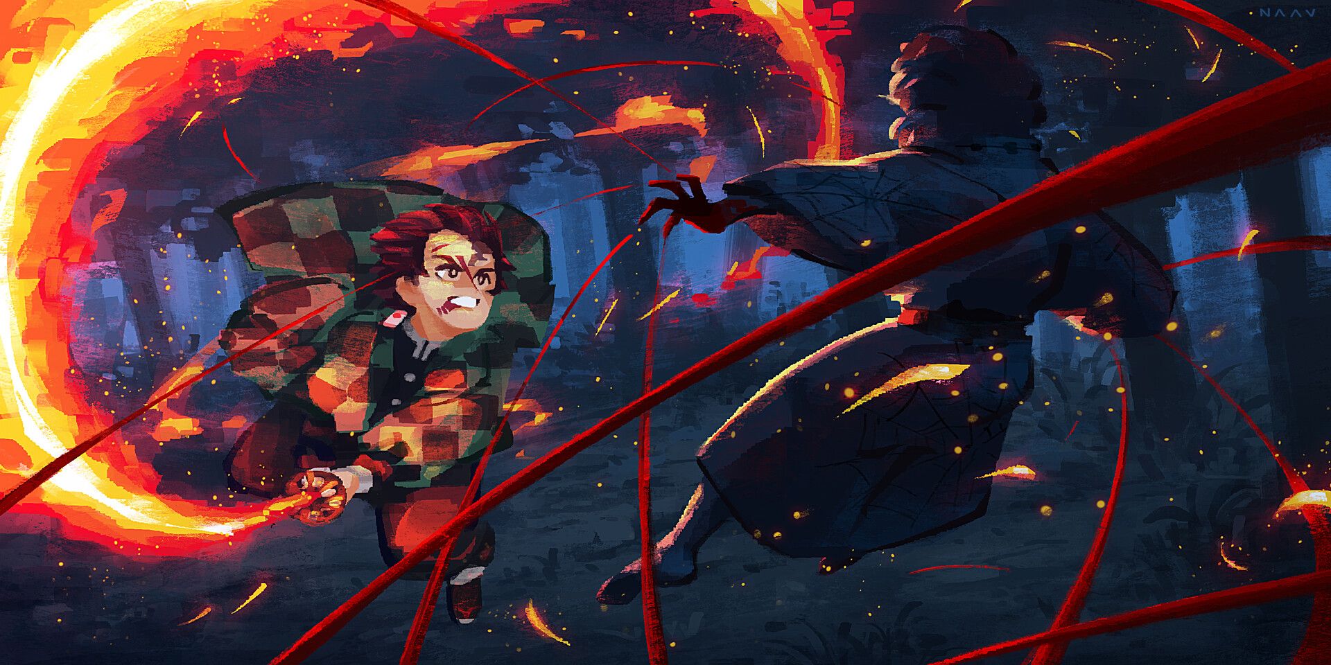 Demon Slayer Hinokami Kagura Wallpapers Wallpaper Cave