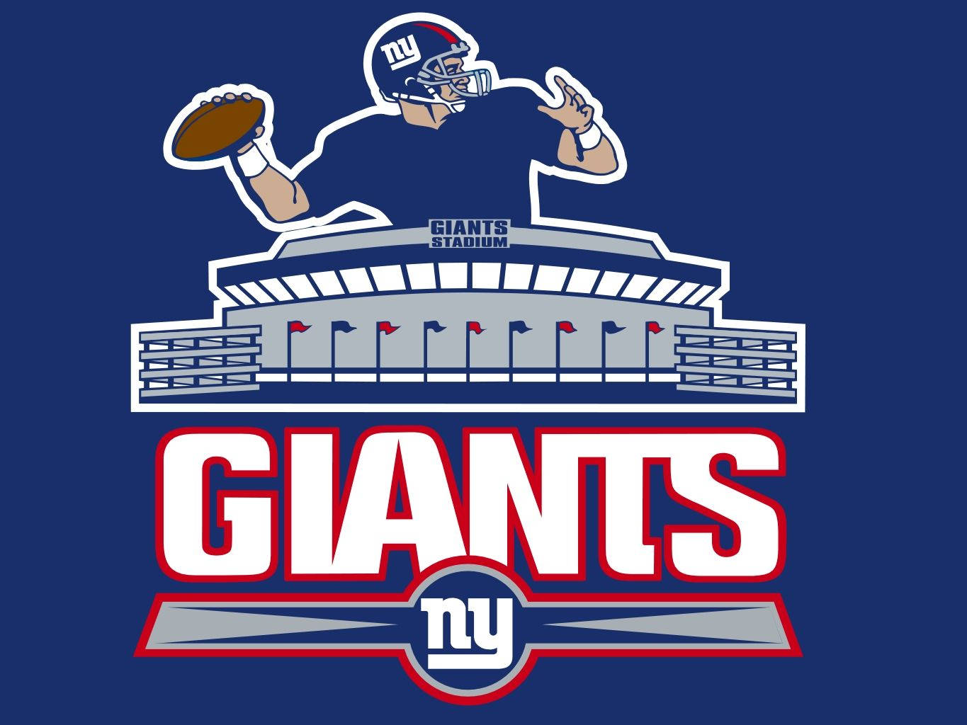 New York Giants Logo Wallpapers - Wallpaper Cave