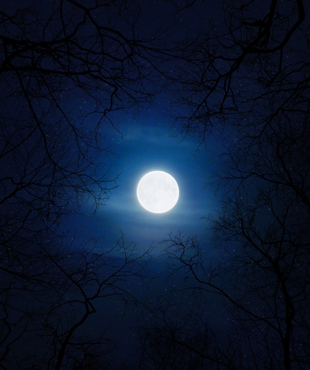 Moon In Sky Wallpapers Wallpaper Cave