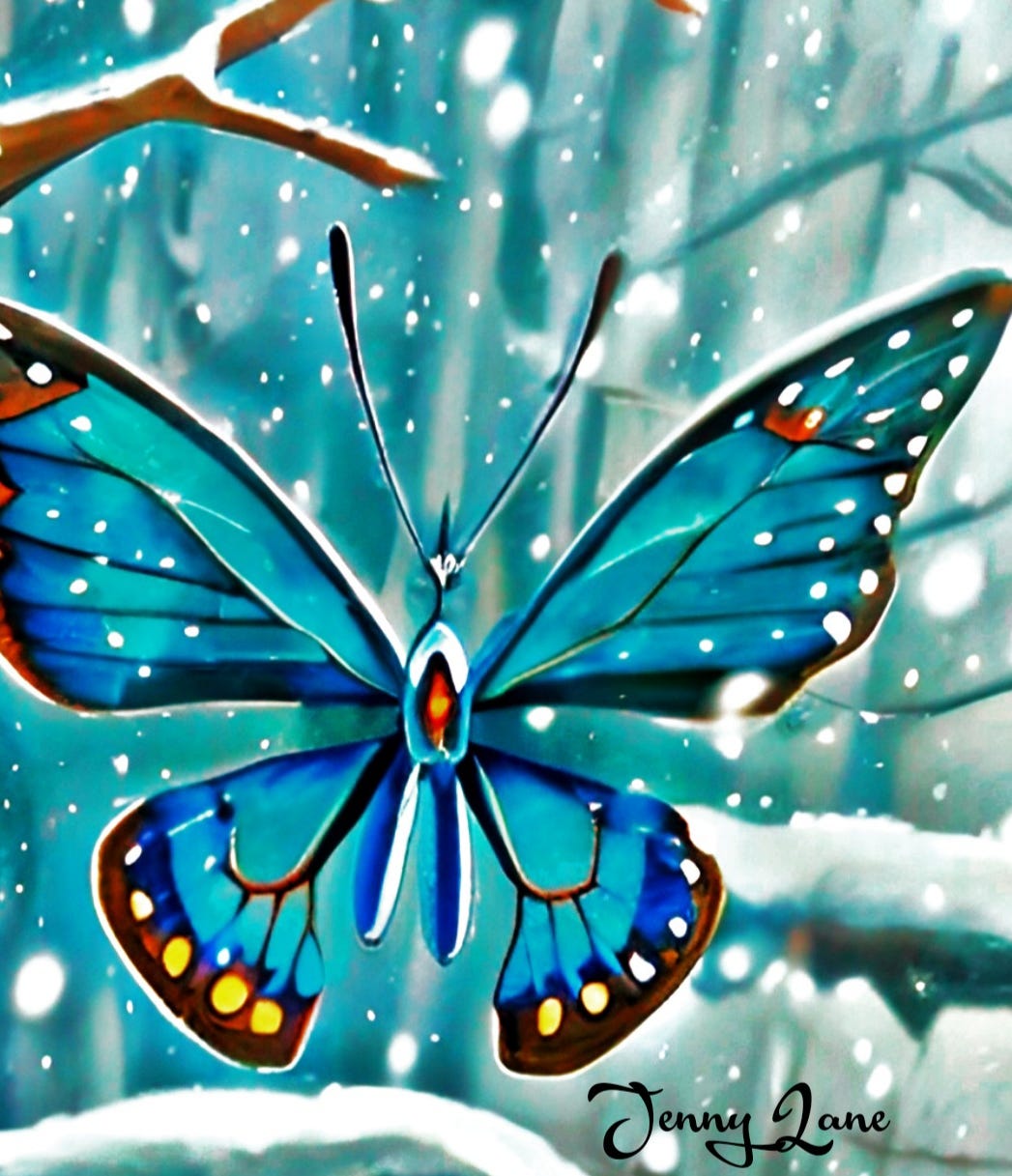 Blue Butterfly iPhone Wallpapers Wallpaper Cave