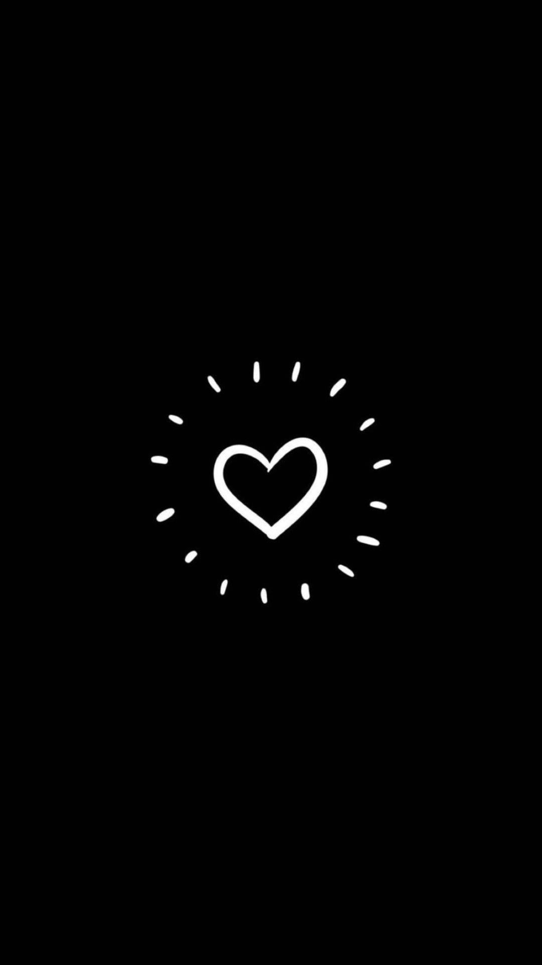 Aesthetic Black Heart Wallpapers Wallpaper Cave