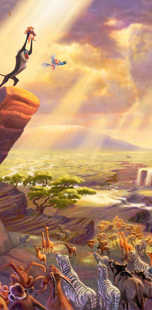Lion King Pride Rock Wallpapers Wallpaper Cave