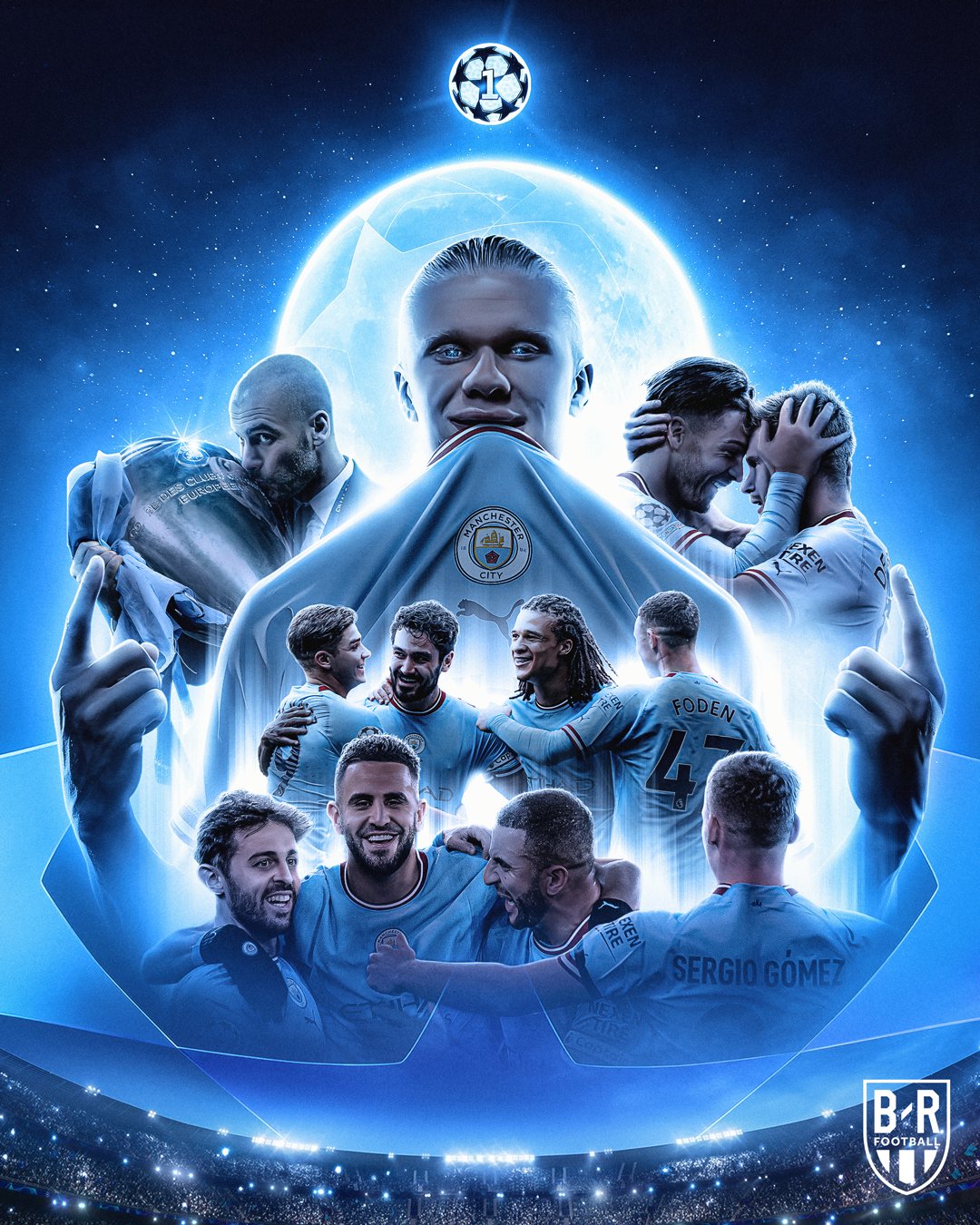 Manchester City UEFA Champions League 2023 Champions Wallpaper Cave