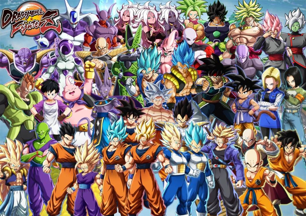 Dragon Ball All Characters Wallpapers Wallpaper Cave