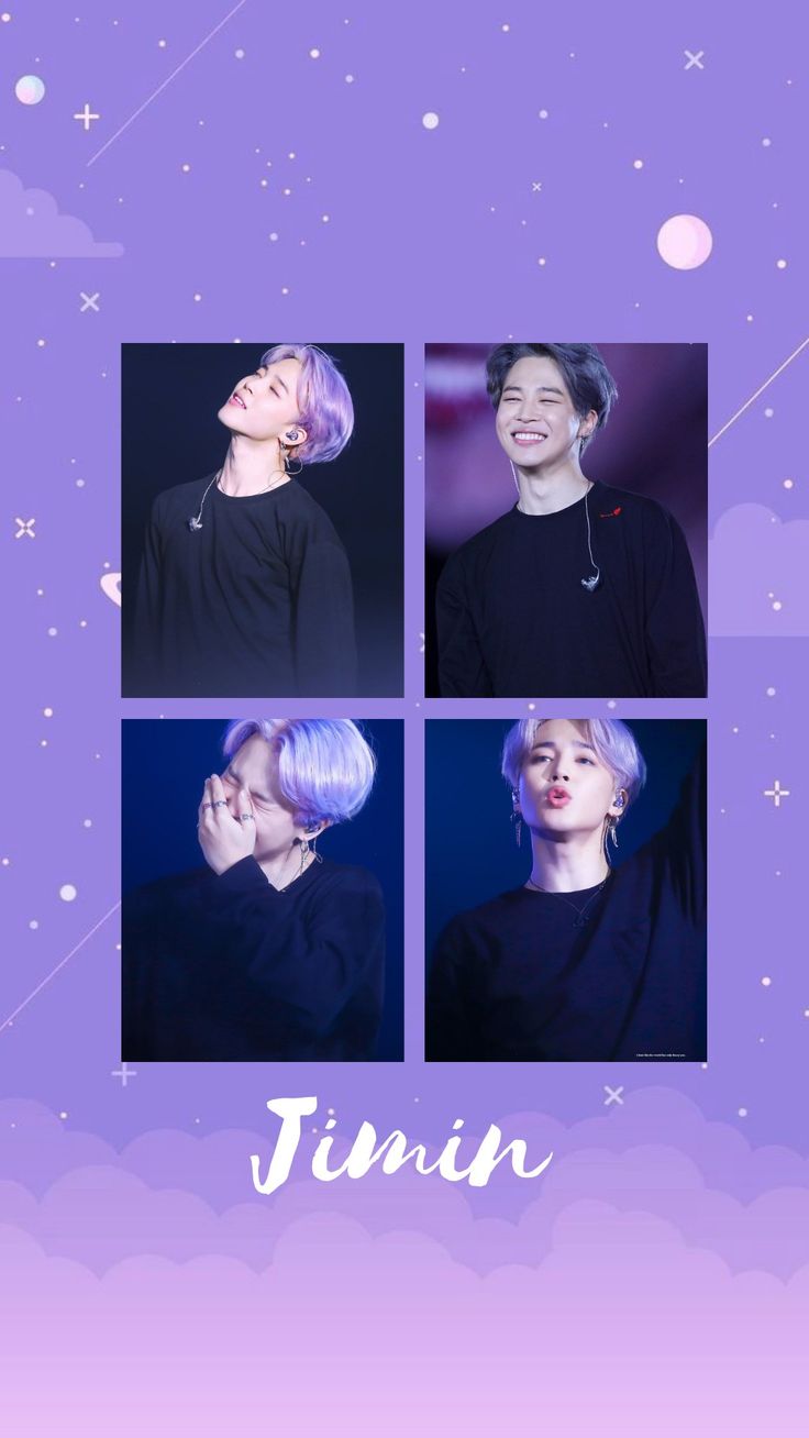 Jimin Purple Wallpapers Wallpaper Cave