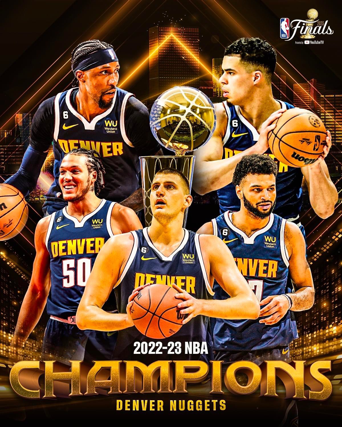 Denver Nuggets NBA Champions 2023 Wallpapers Wallpaper Cave