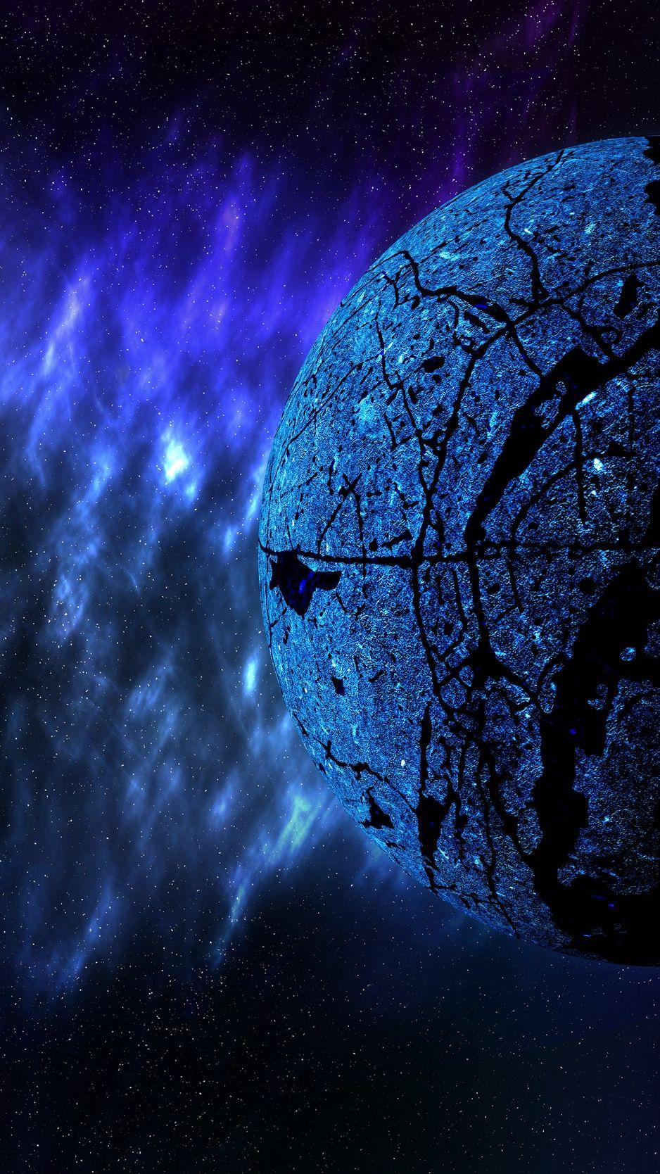 Dark Blue Galaxy Wallpapers Wallpaper Cave