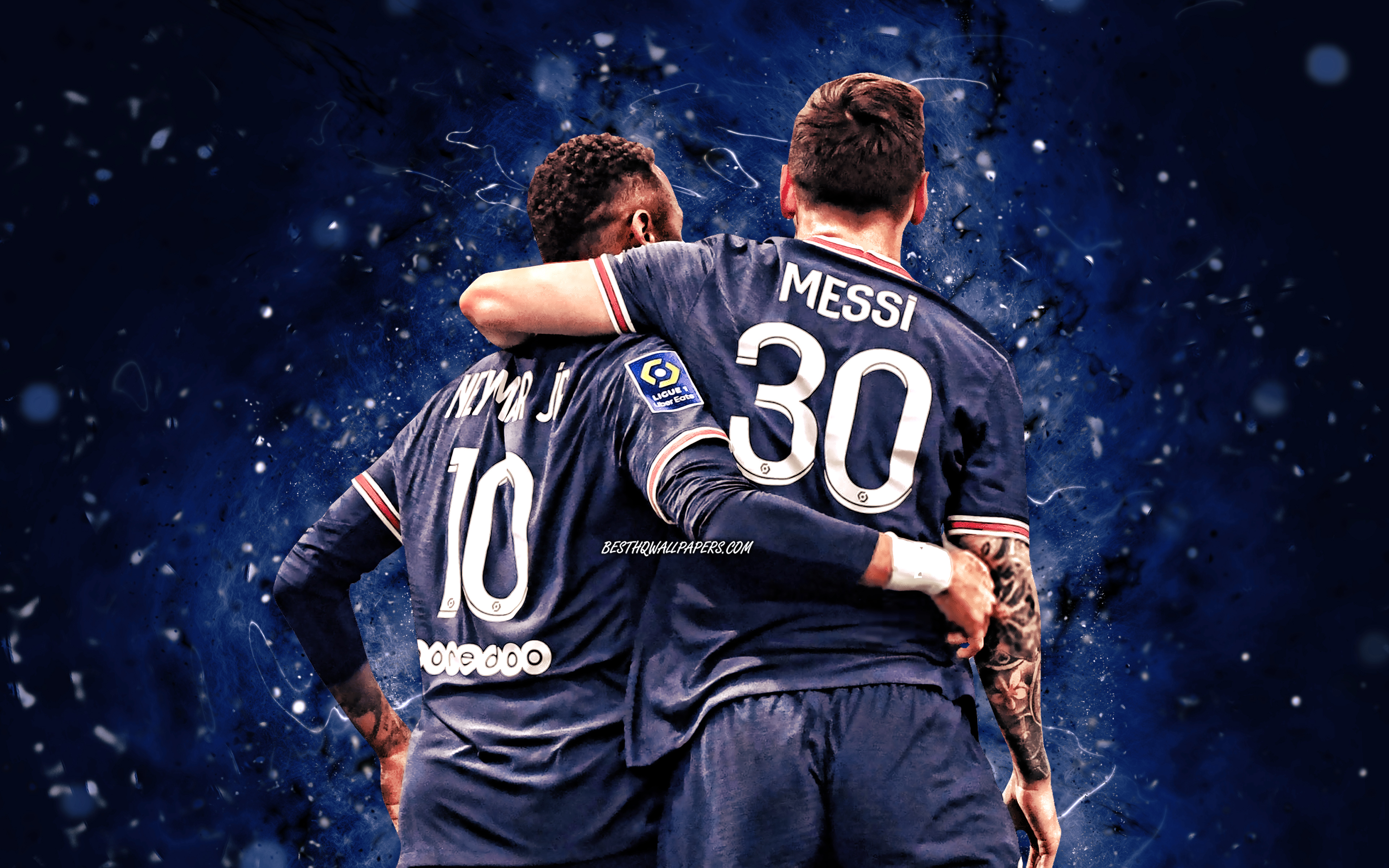 Neymar Jr And Messi Wallpaper