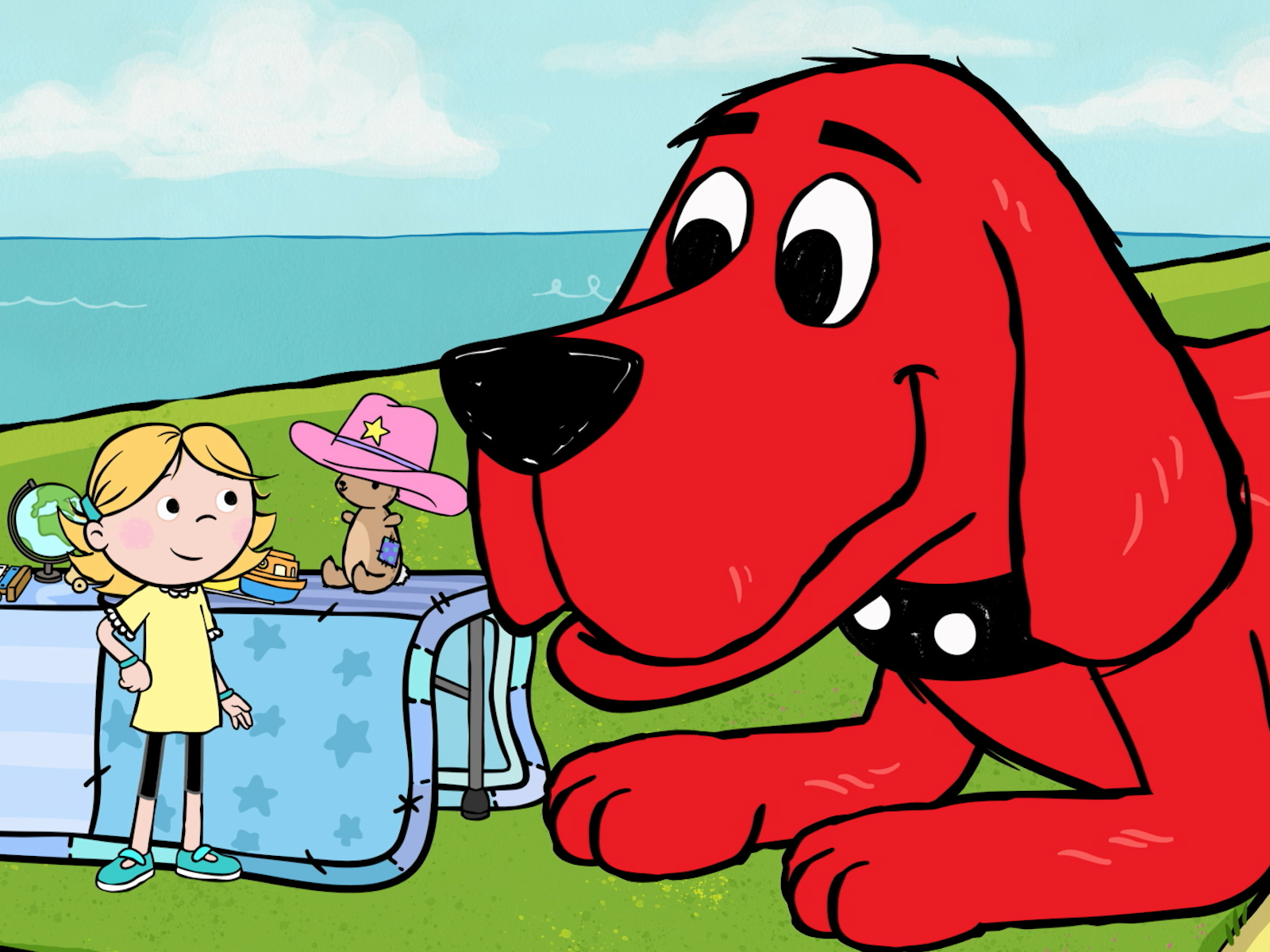 Clifford The Big Red Dog Movie Emily Elizabeth Wallpapers Wallpaper Cave