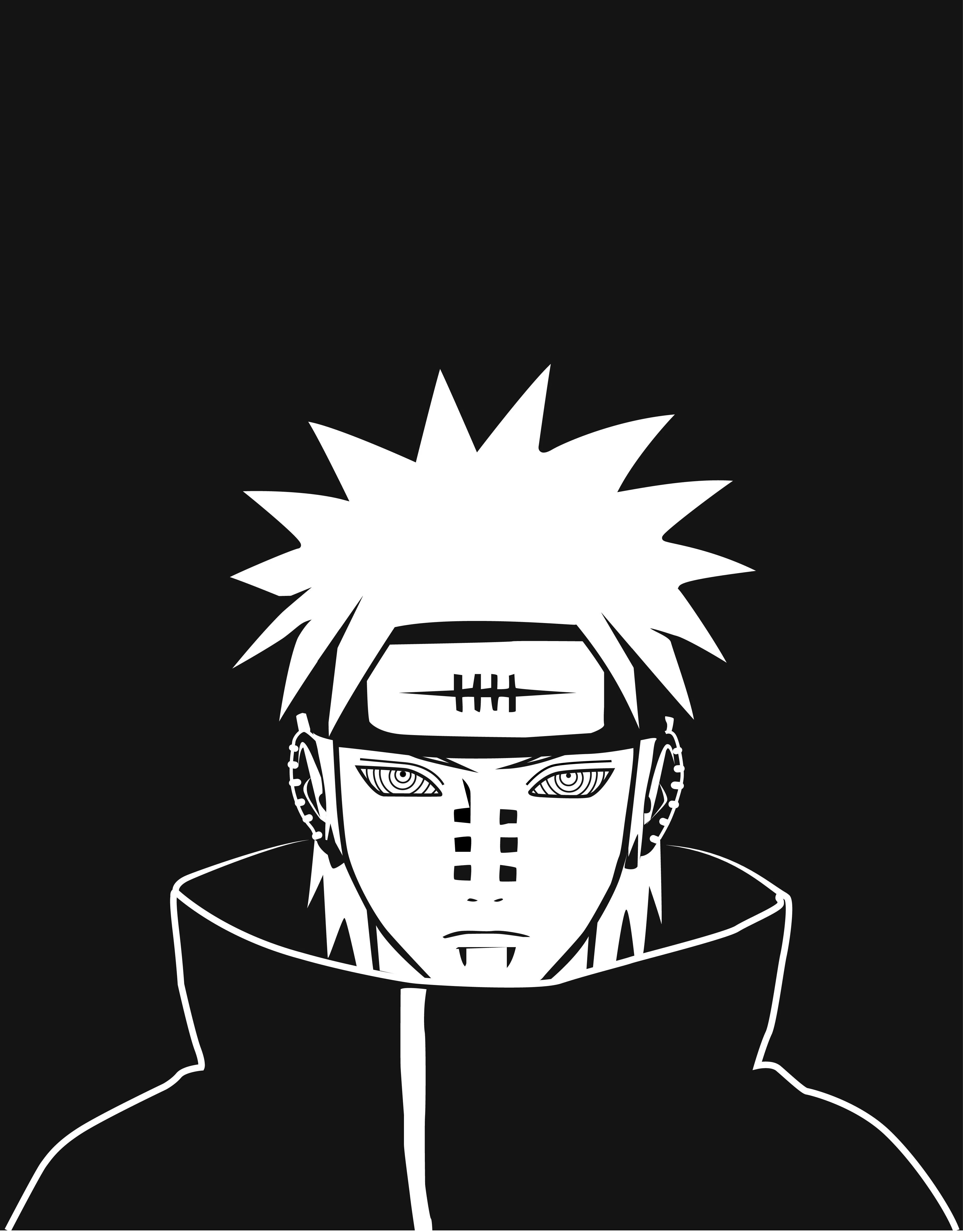 Naruto Black And White 4k Wallpapers Wallpaper Cave