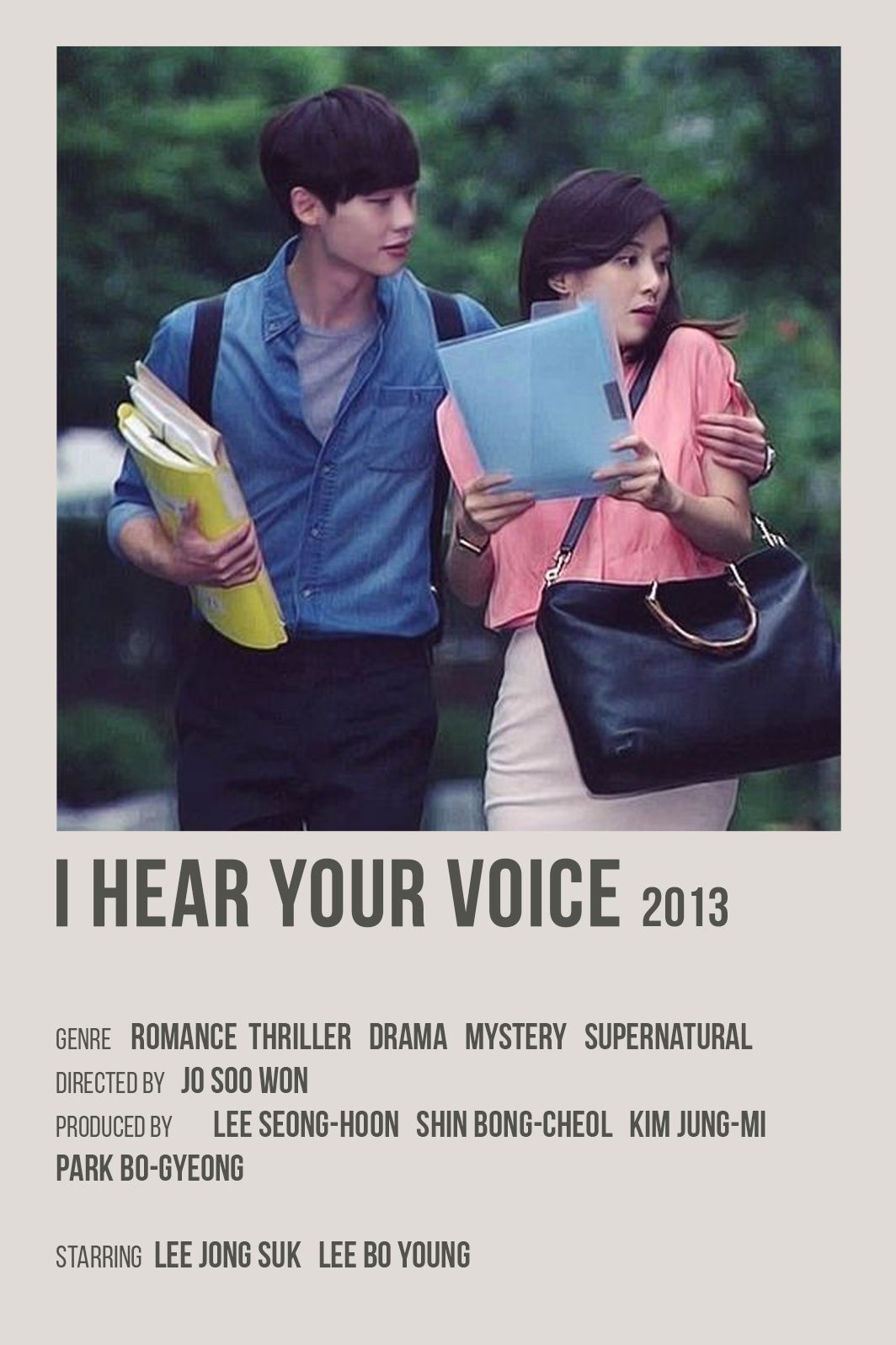 Kdrama I Can Hear Your Voice Wallpapers Wallpaper Cave