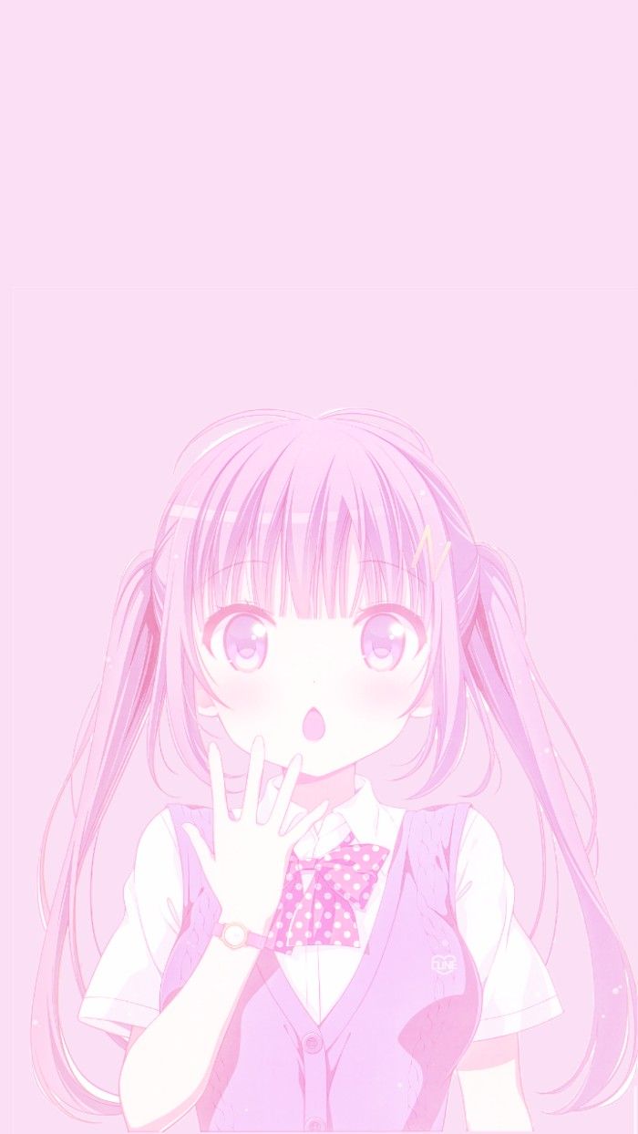 Pink Anime Phone Wallpapers Wallpaper Cave