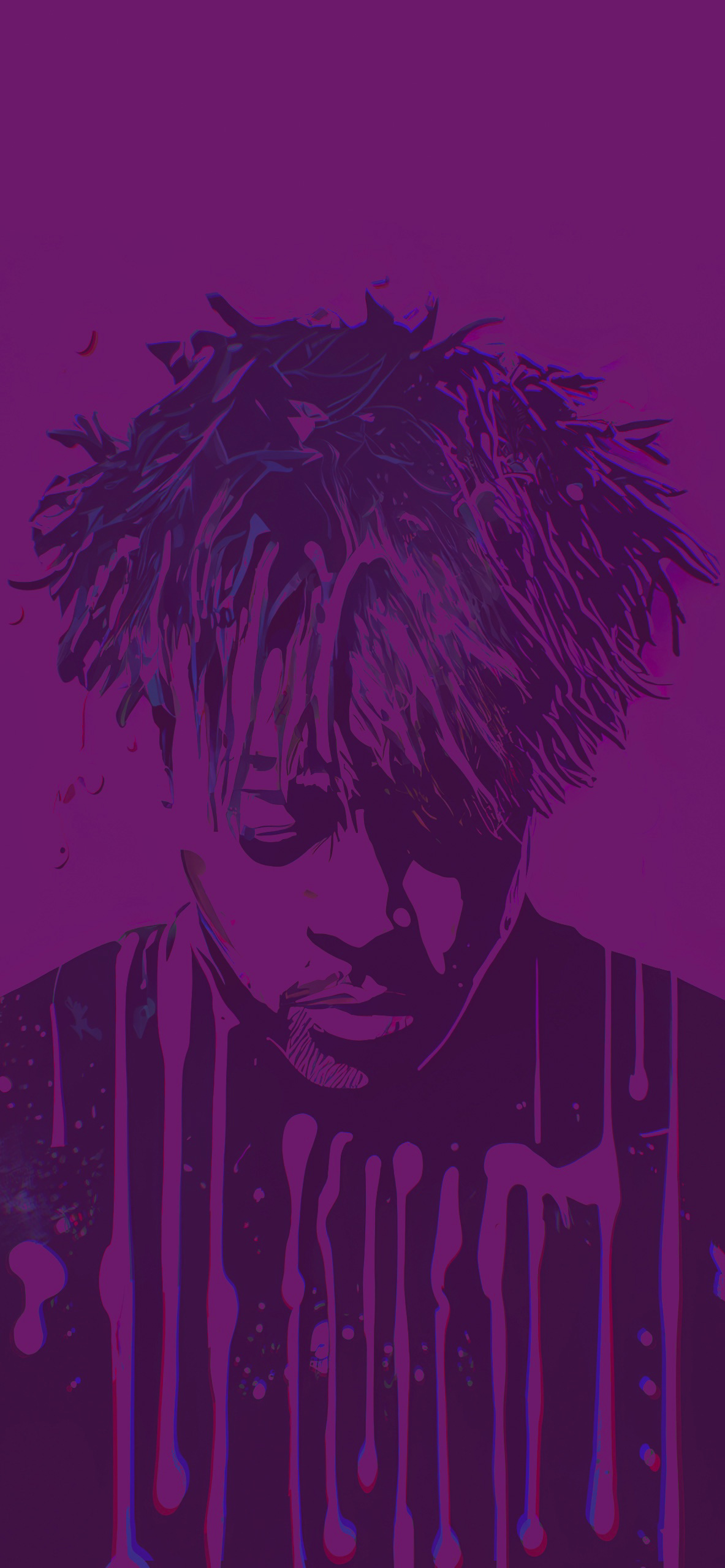 Juice Wrld Purple Wallpapers Wallpaper Cave