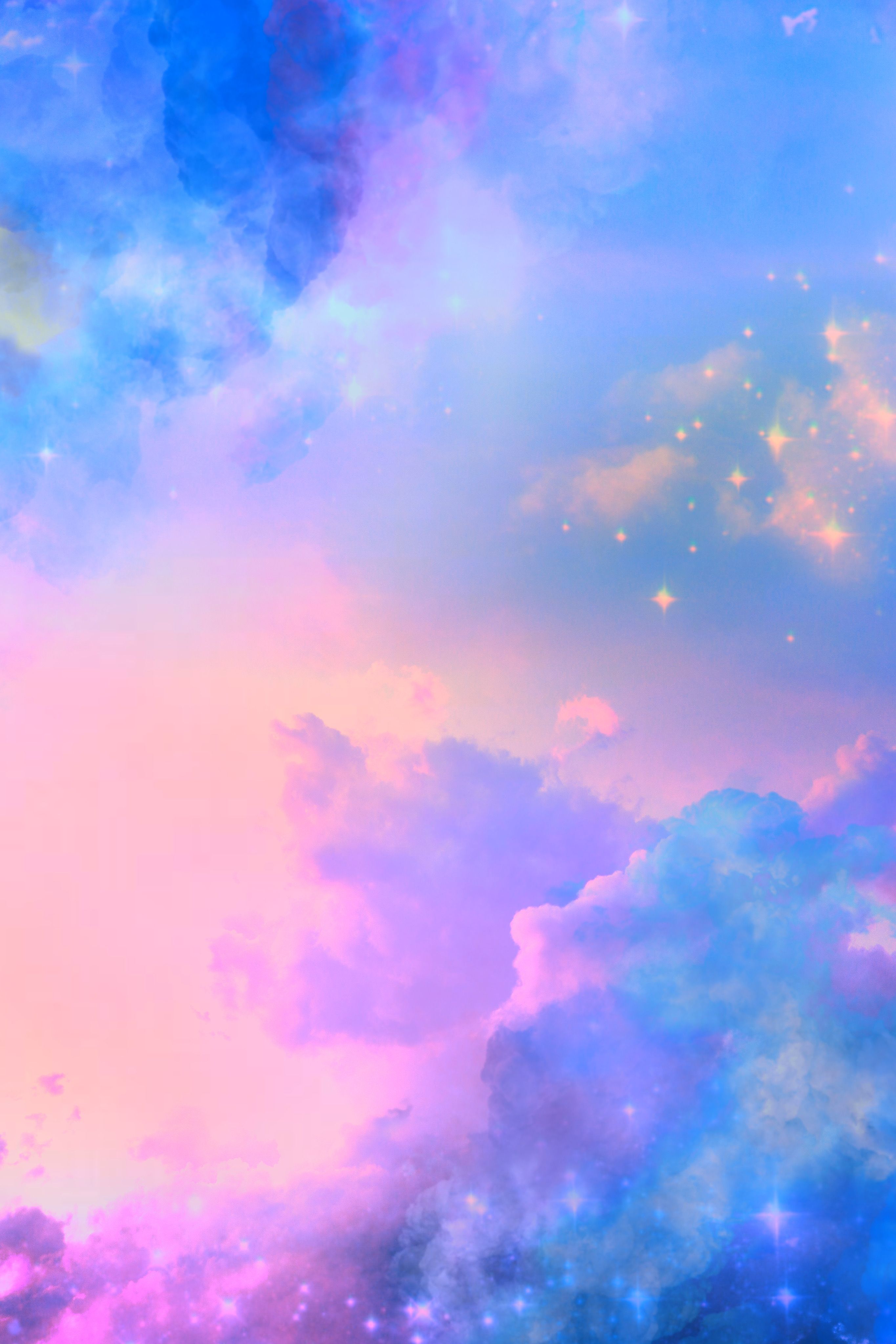 Clouds Pink And Blue Wallpapers Wallpaper Cave