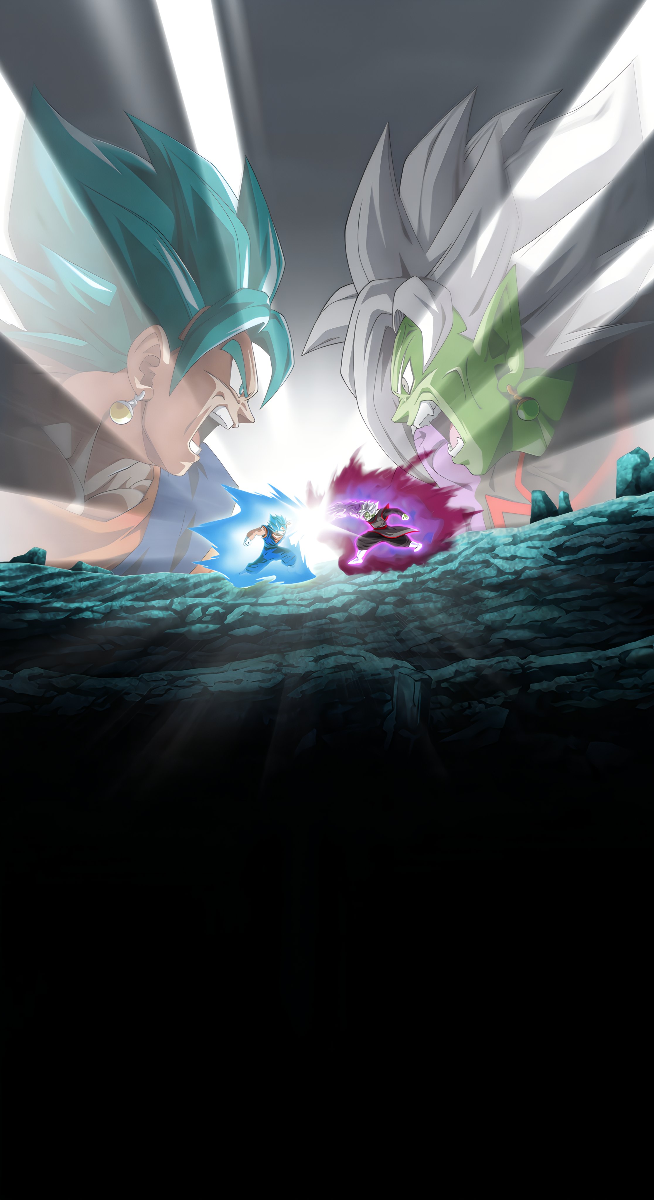 Vegito And Zamasu Wallpapers Wallpaper Cave