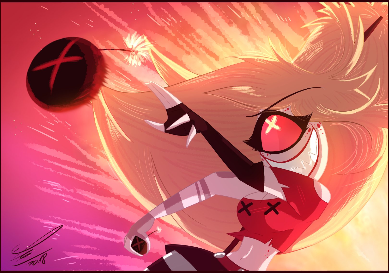 Cherri Bomb Hazbin Hotel Wallpapers - Wallpaper Cave