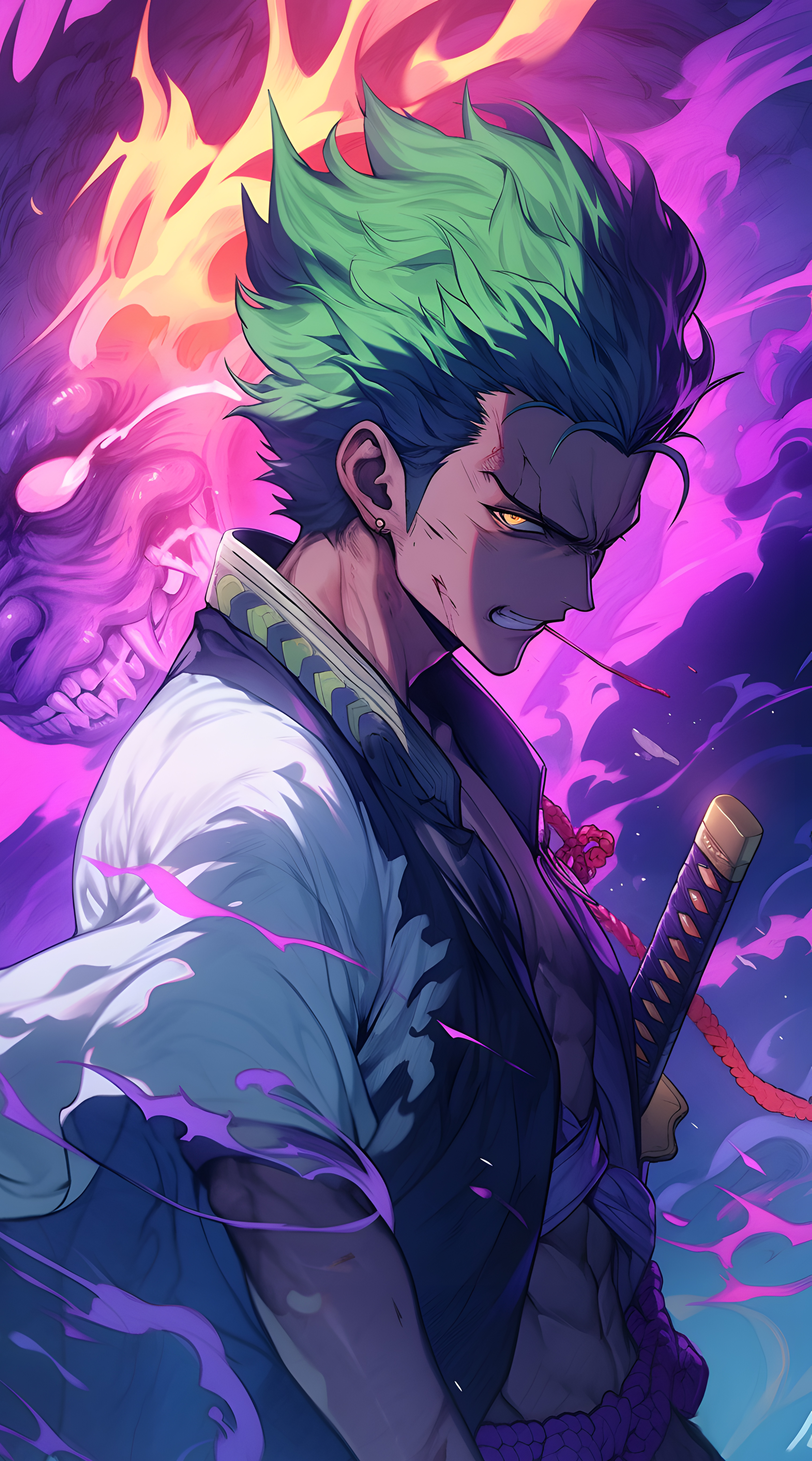 Zoro iPhone Wallpapers Wallpaper Cave