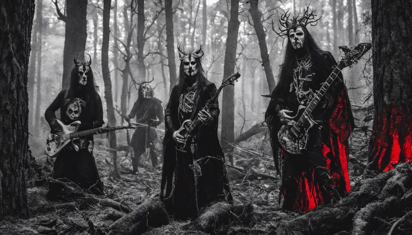 Black Metal Art Desktop Wallpapers Wallpaper Cave