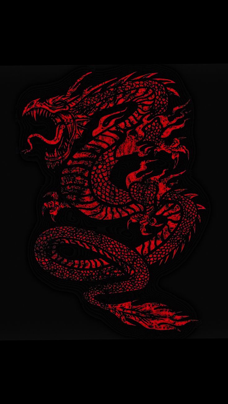 Chinese Dragon Red Wallpapers Wallpaper Cave