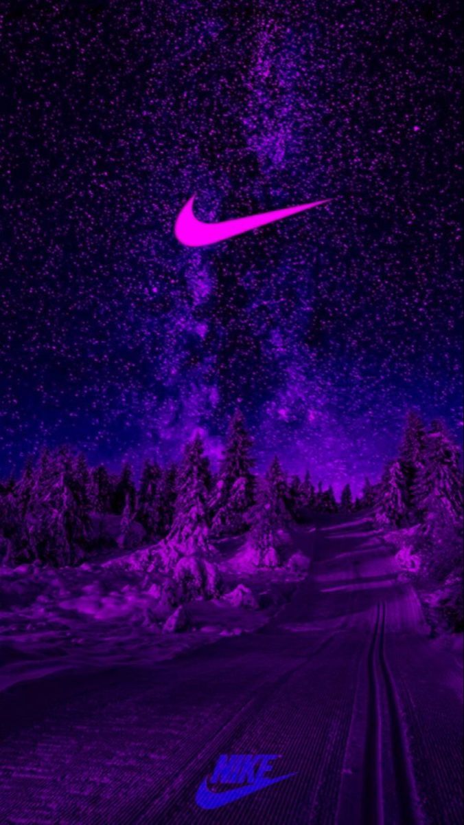 Neon Purple Nike Wallpapers Wallpaper Cave