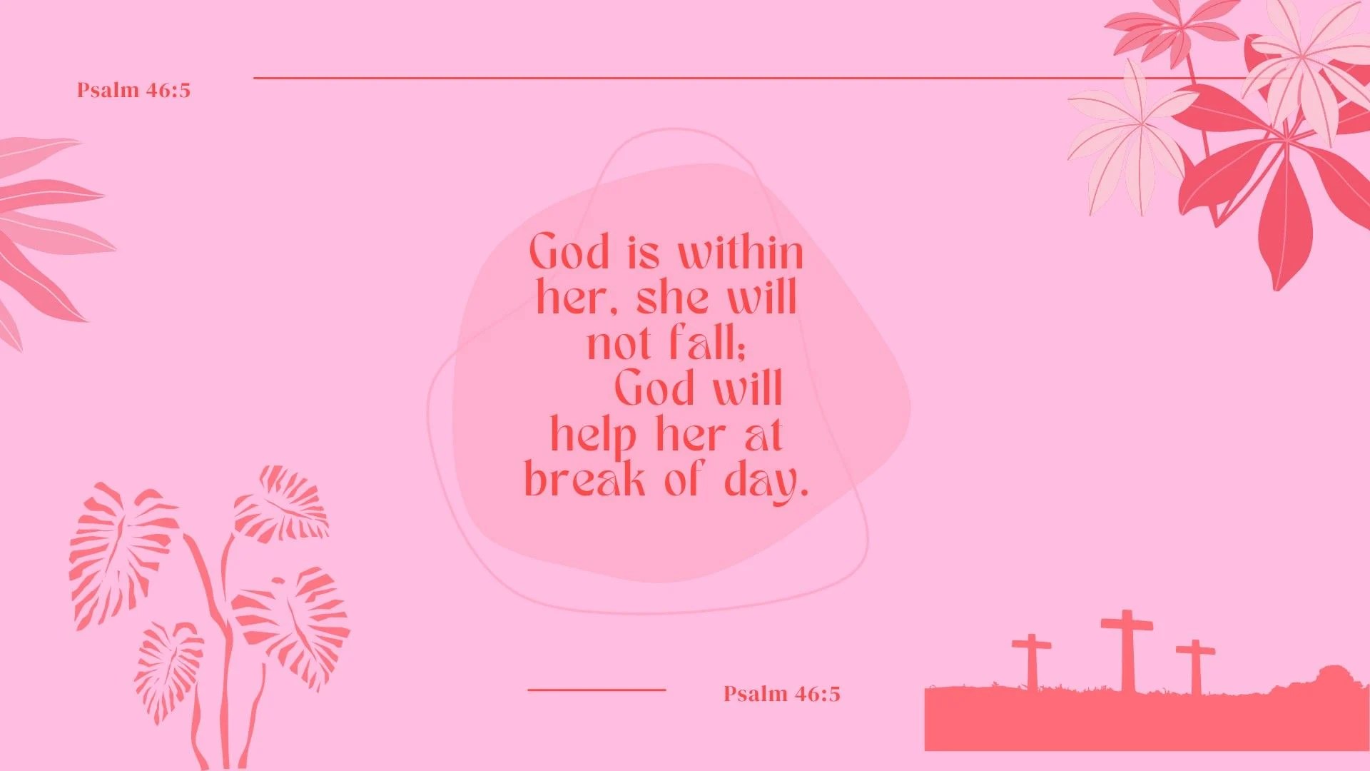 Pink Bible Verse Computer Wallpapers Wallpaper Cave