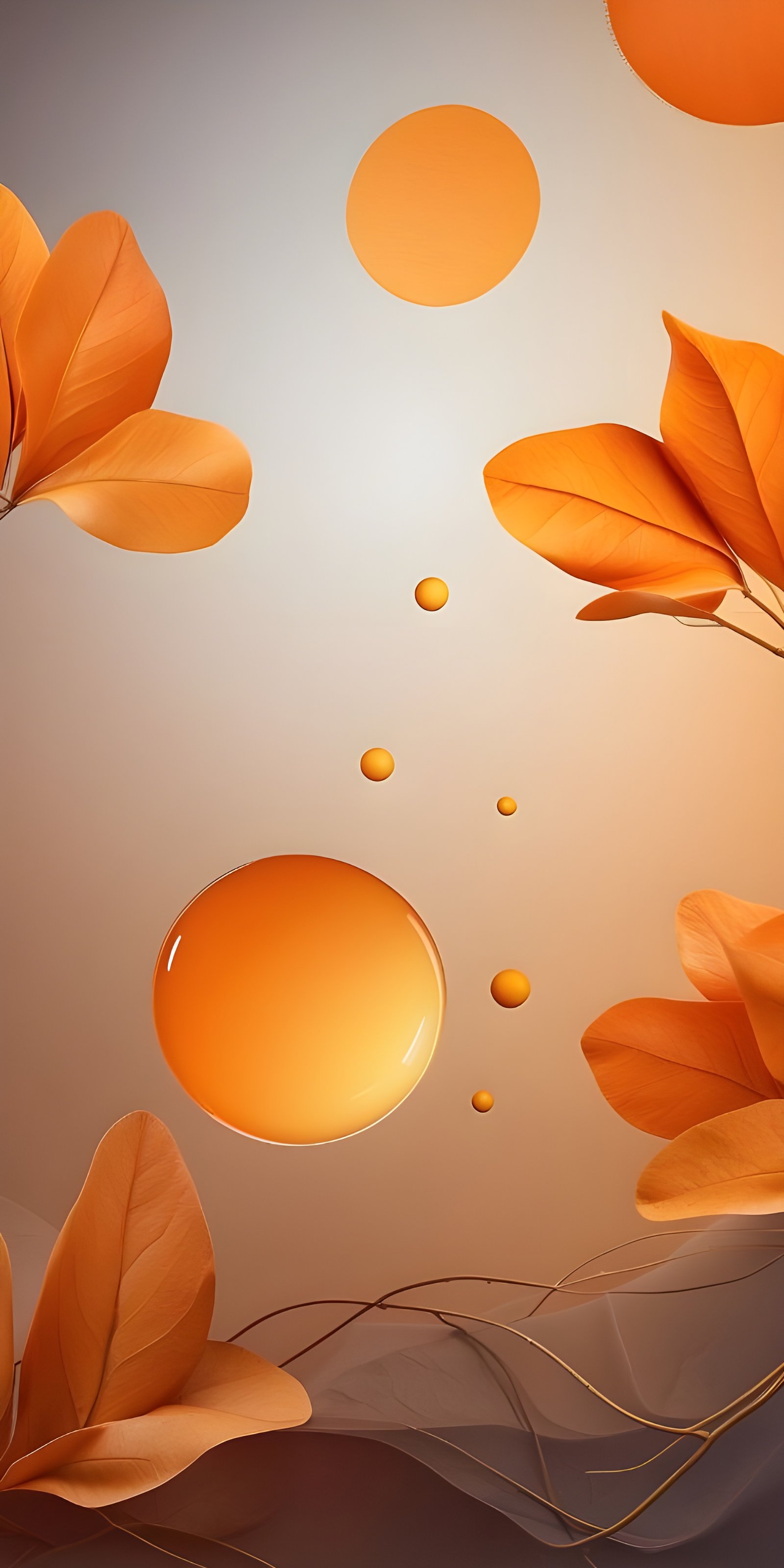 Orange Mobile Wallpapers Wallpaper Cave